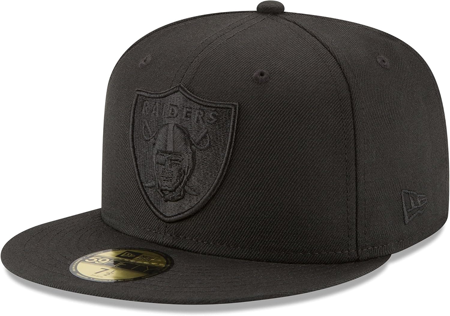 New Era Adult Men NFL Black 59FIFTY Fitted Cap