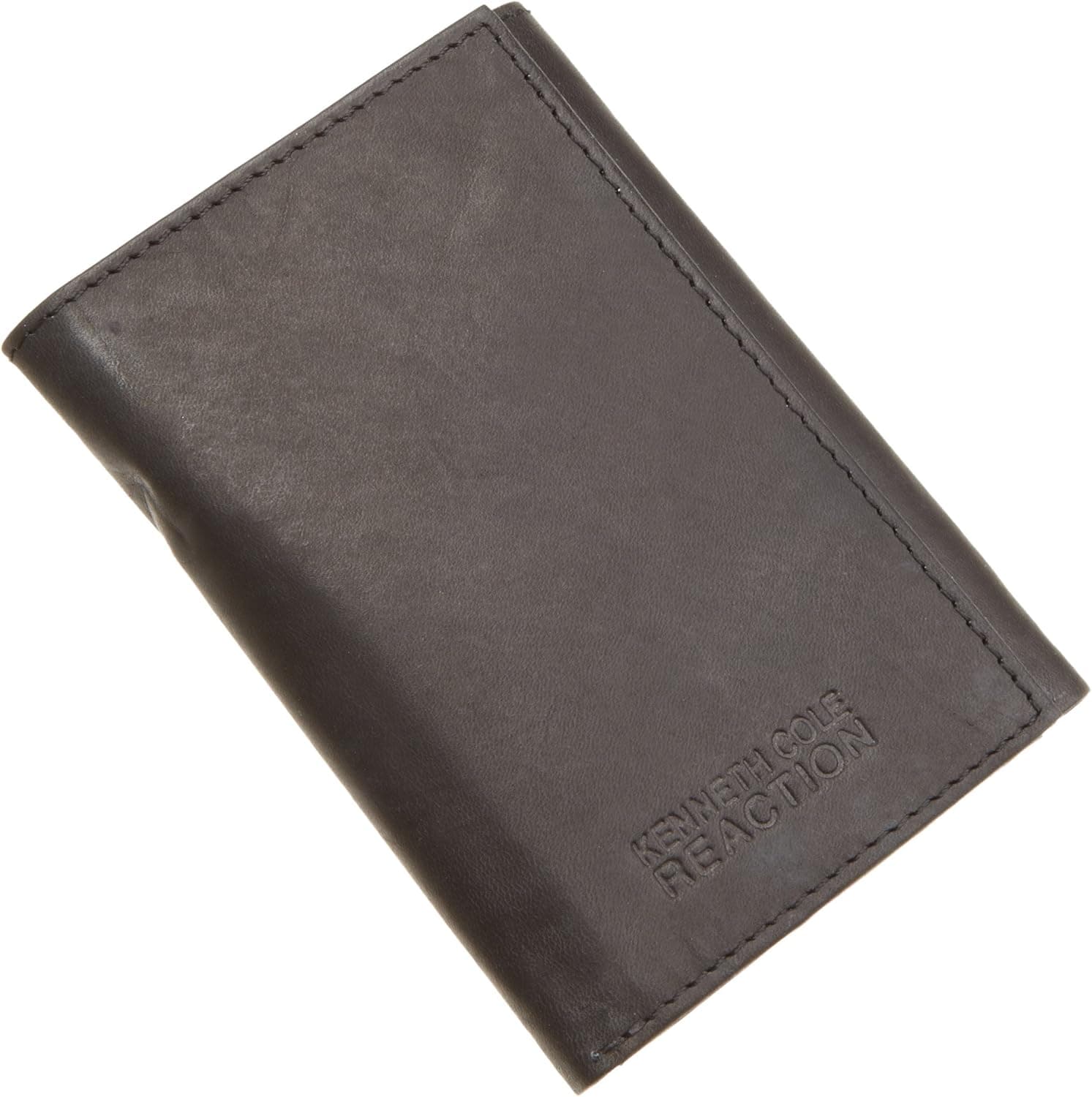 Kenneth Cole REACTION Men's Trifold Wallet,Black,One Size
