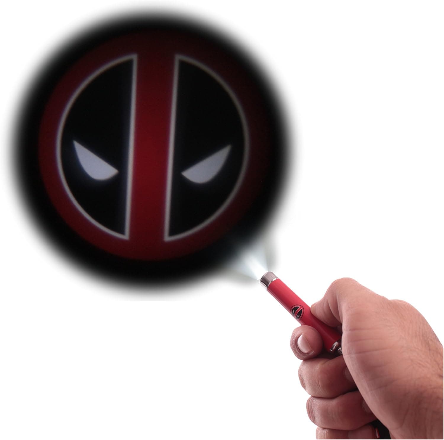 Deadpool Projector Flashlight Keychain