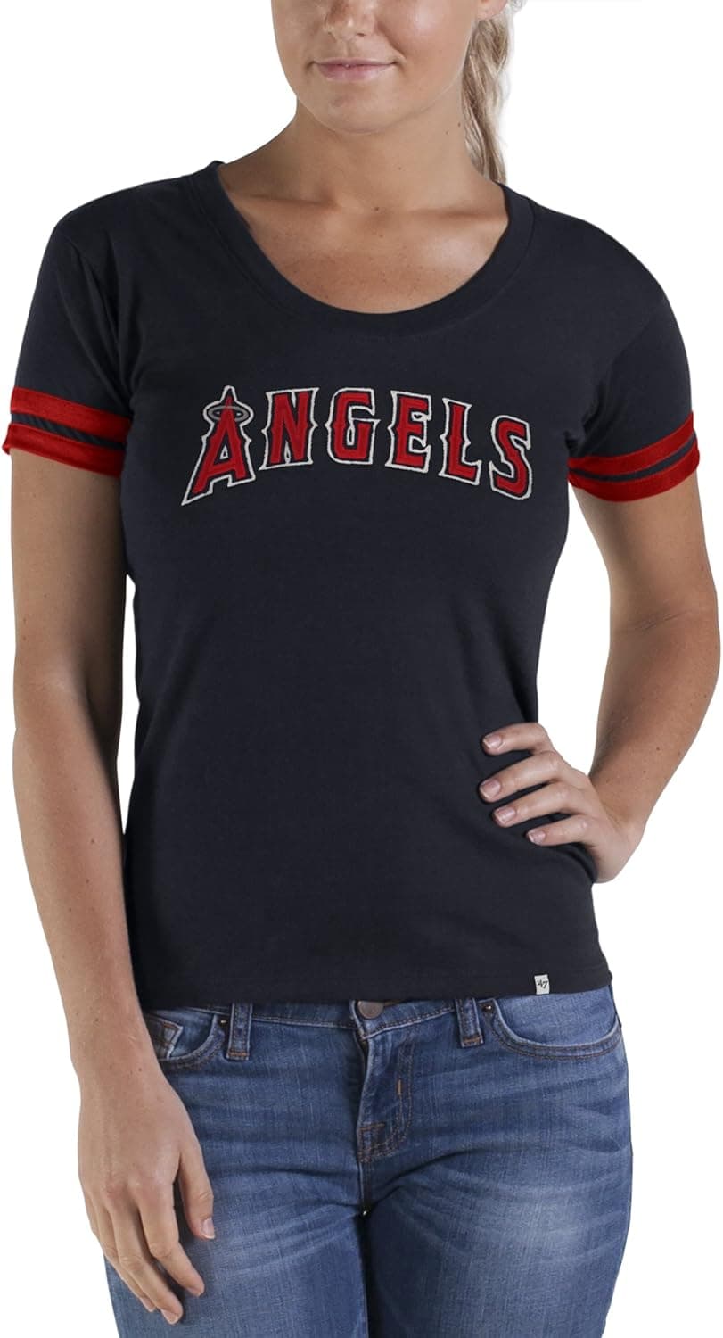 MLB Los Angeles Angels Women's Showtime Scoop Tee
