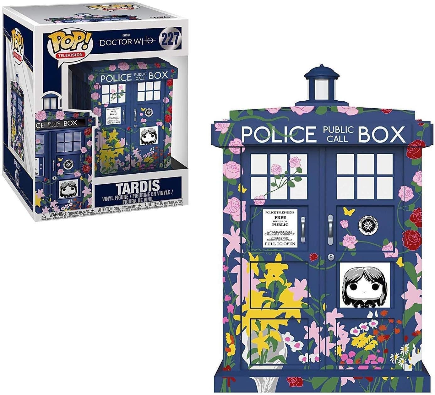 Funko Pop Television: Doctor Who - 6" Tardis Clara Memorial Collectible Figure, Multicolor