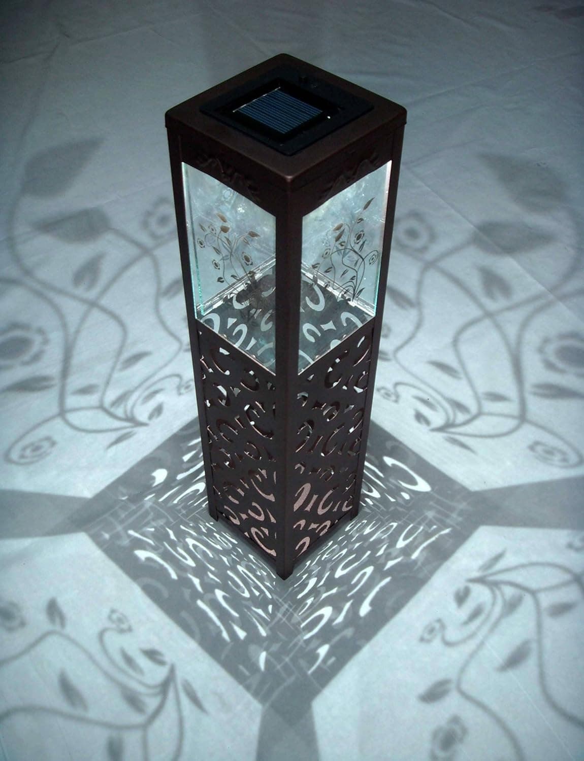 Shadows and Light Garden of Delights Solar LED Lantern