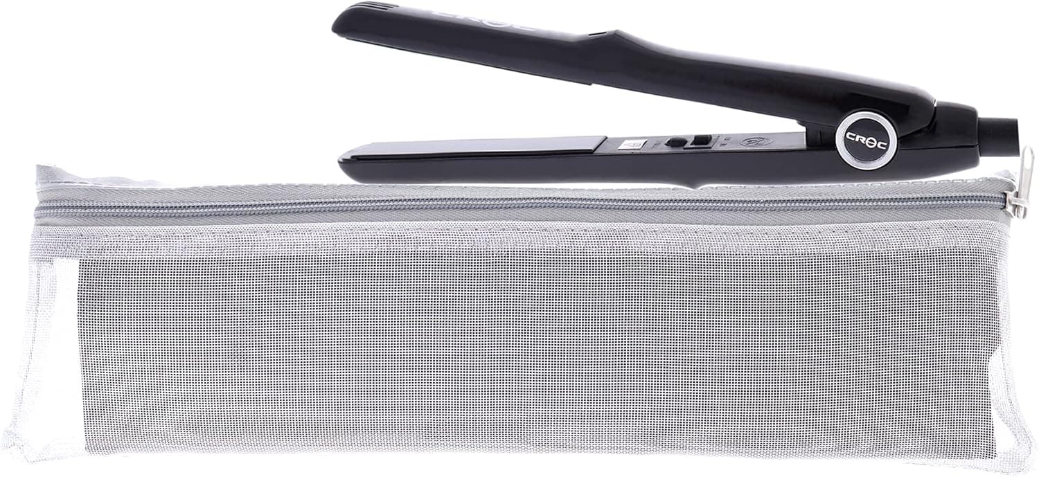 CROC Baby CROC Mini Travel Iron, Black, 1 Count (Pack of 1)