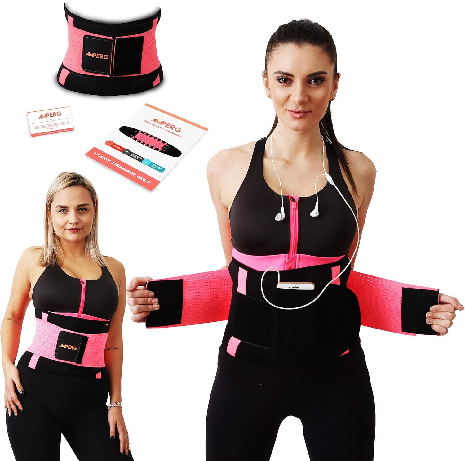 AMPERG Waist Trimmer Belt for Women