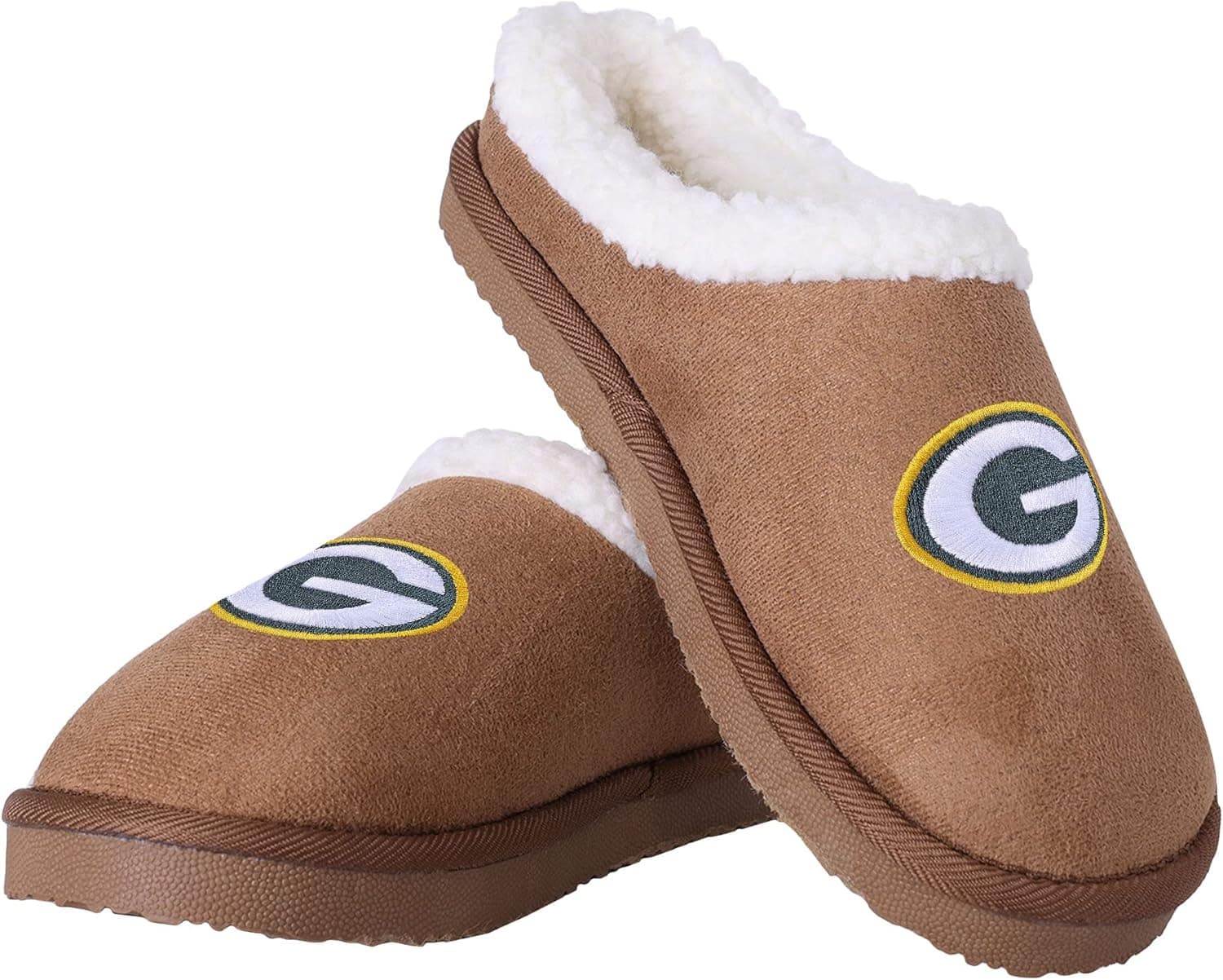 FOCO Women's Closed Back Suede Slippers