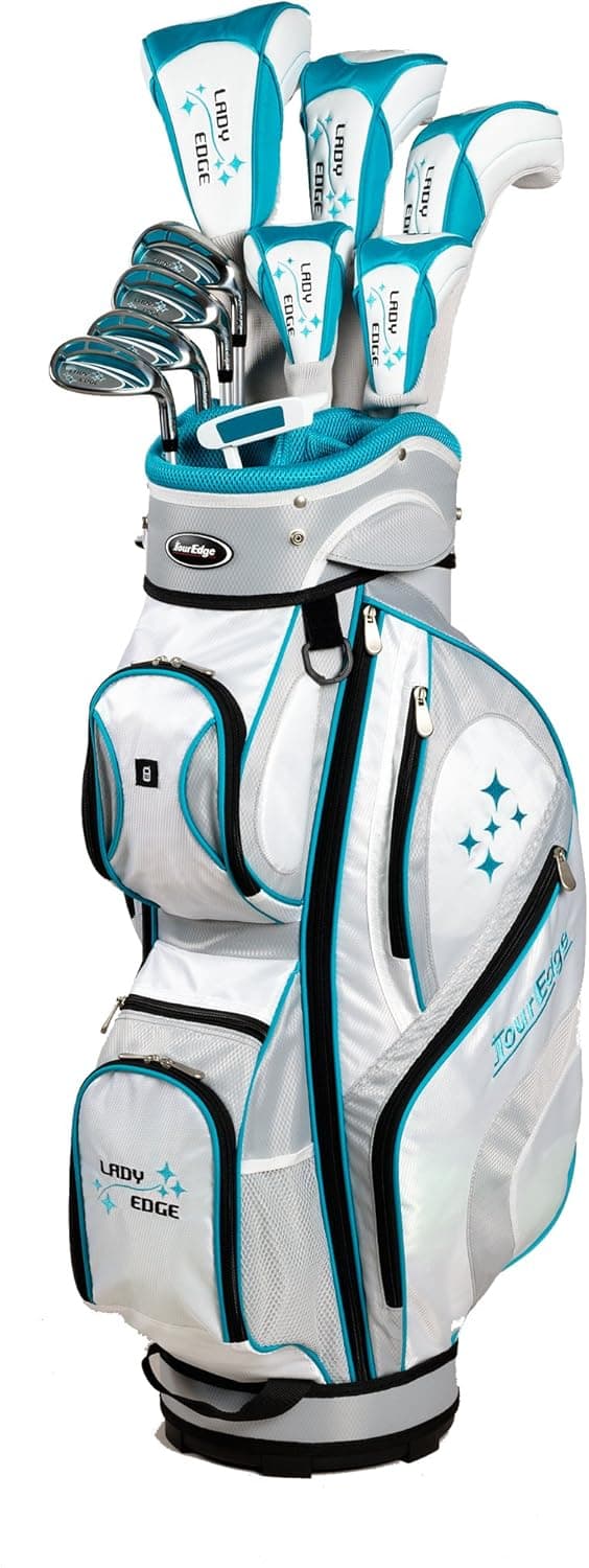Tour Edge Women's 2014 Lady Edge Golf Full Set, Ladies Flex, Right Hand
