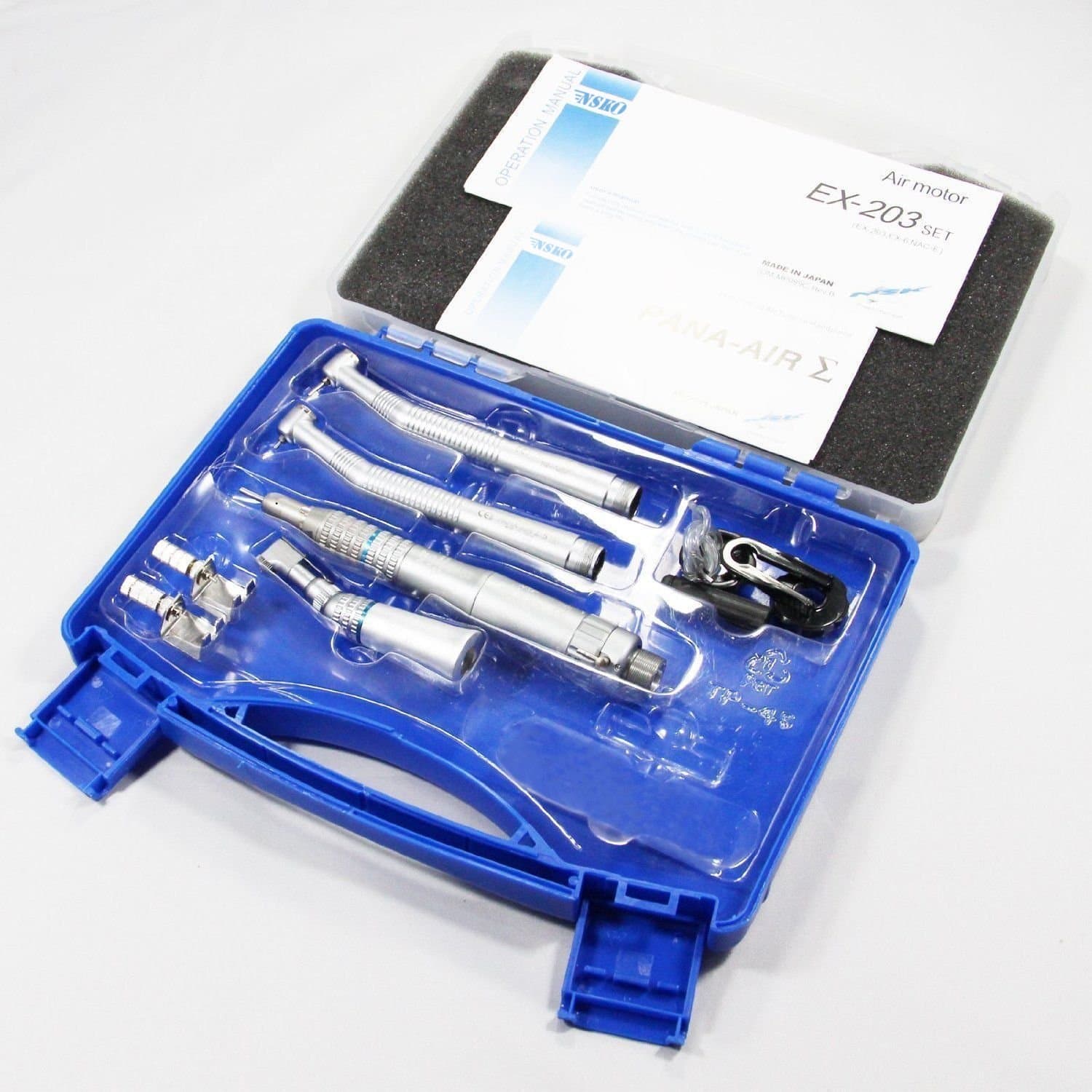 NSKI High Low Speed Latch Kit Wrench Type 2 Holes+10pcs Whitening Floss in US Stock