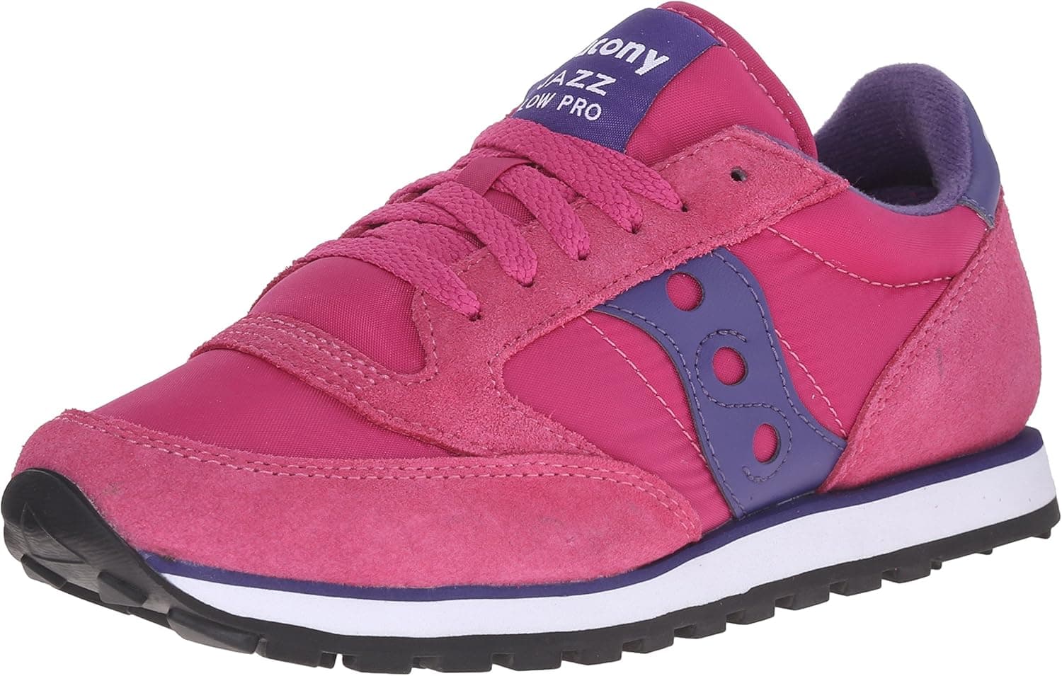 Saucony Originals womens Jazz Low Pro Sneaker, Pink/Purple, 8 M US