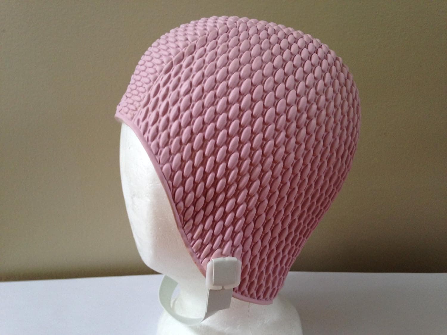Aquapro Vintage Style Swim (Bathing) Cap with Strap