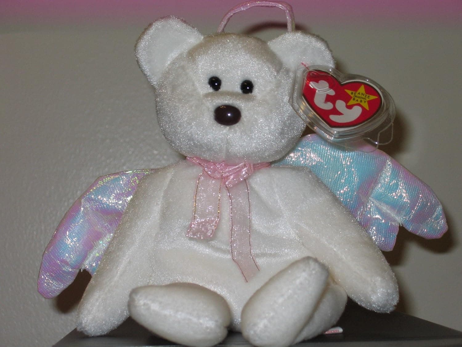 Ty Beanie Baby ~ HALO the Angel Bear ~ MINT with MINT TAGS ~ RETIRED ,#G14E6GE4R-GE 4-TEW6W208932