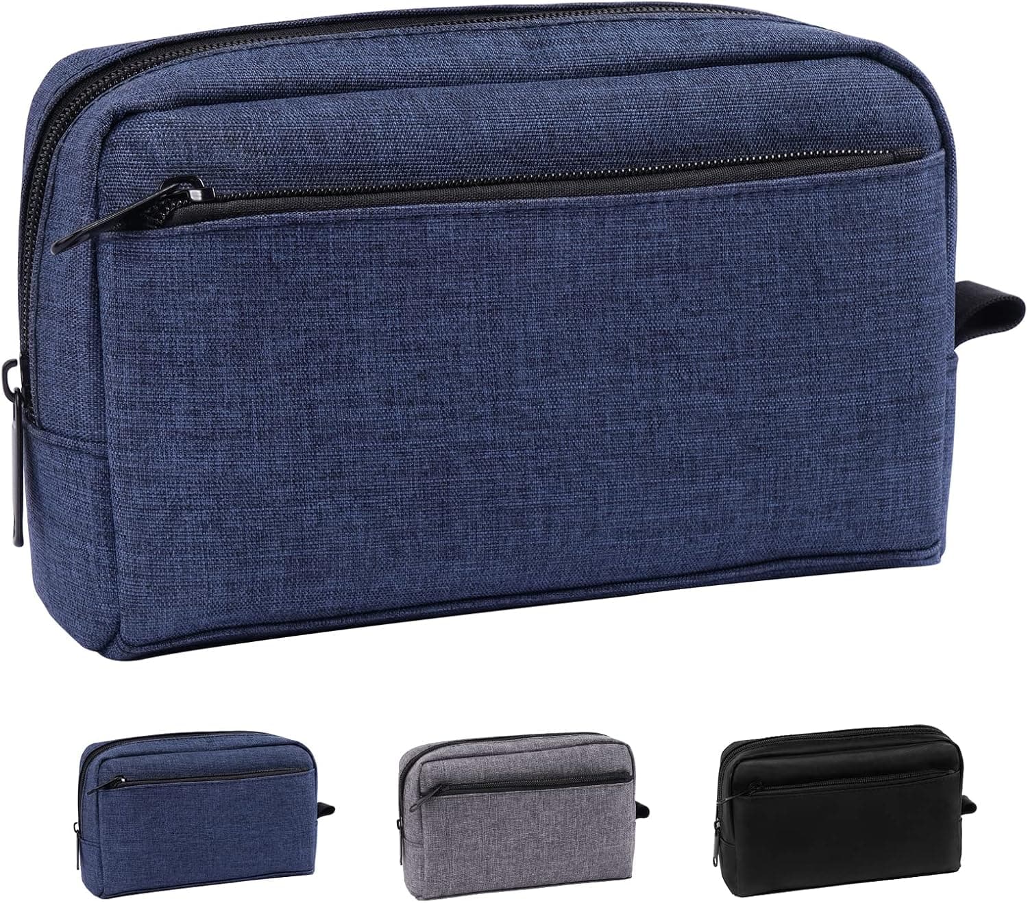 MAGEFY Makeup Bag For Purse, Portable Travel Cosmetic Bag Make Up Bag Zipper Makeup Pouch for Women