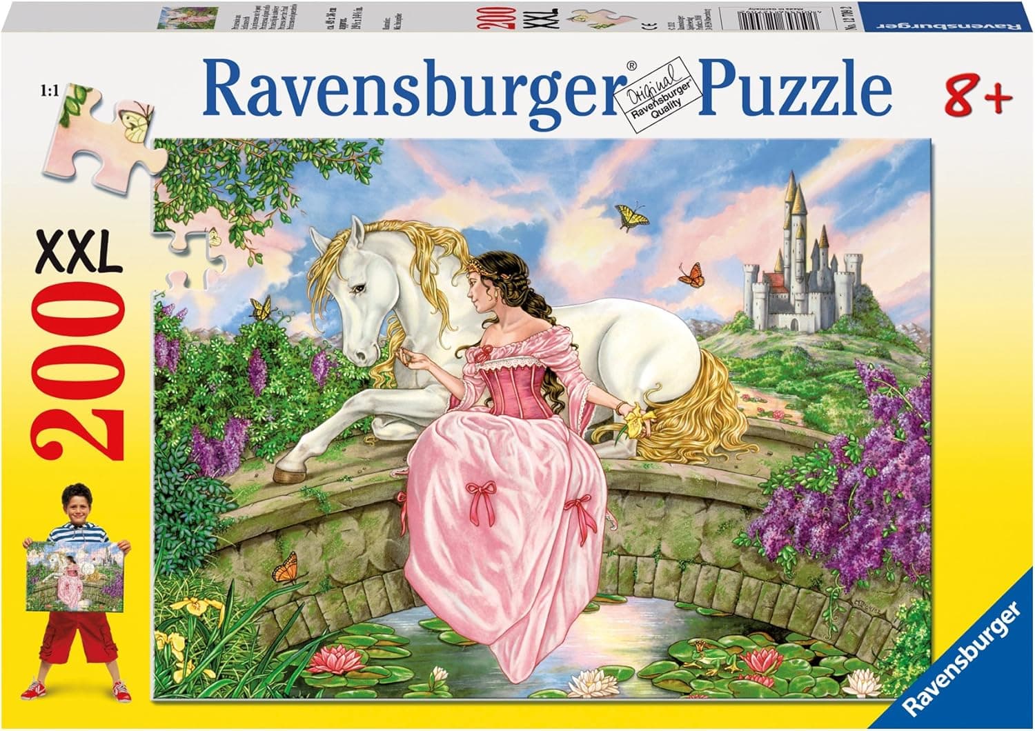 Ravensburger Princess Over The Pond Puzzle, 200-Piece