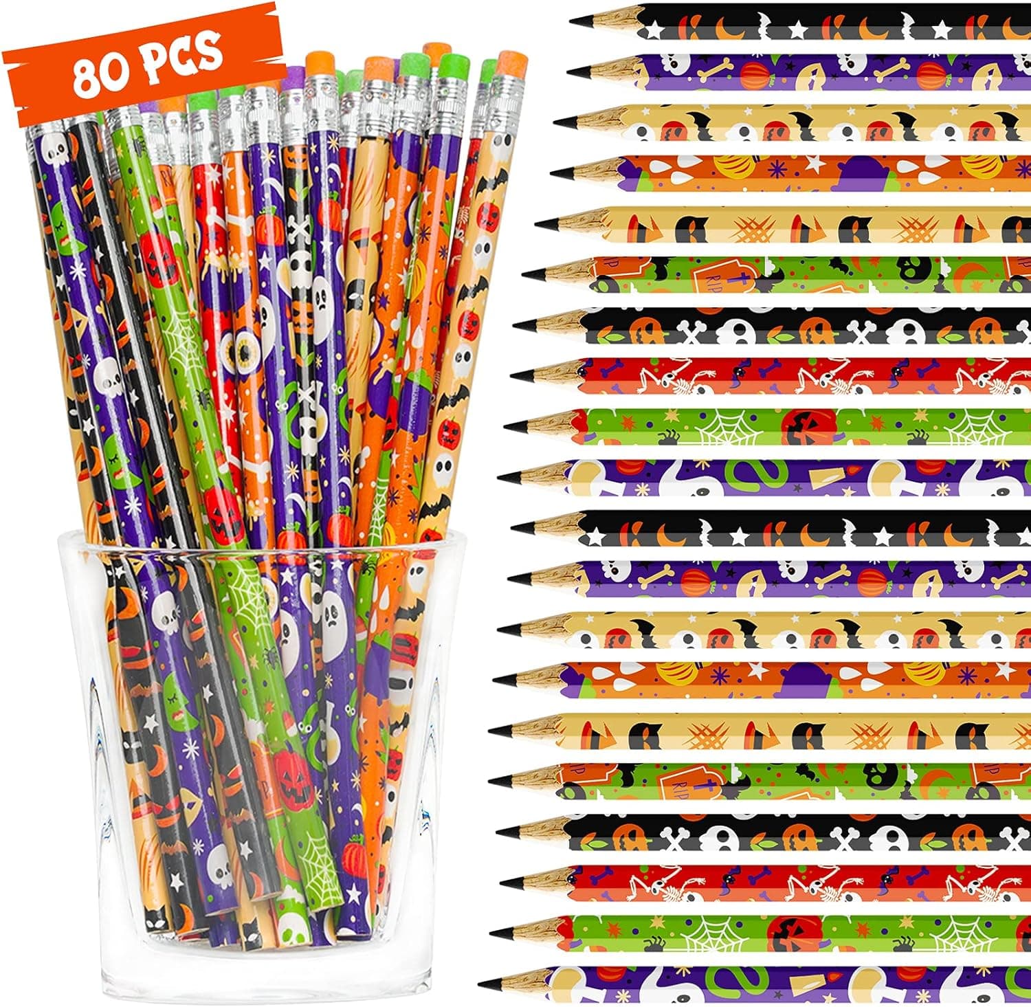 ABERLLS Pound a Ball Halloween Goodies Bags Filler, Game Prizes, Classroom Reward