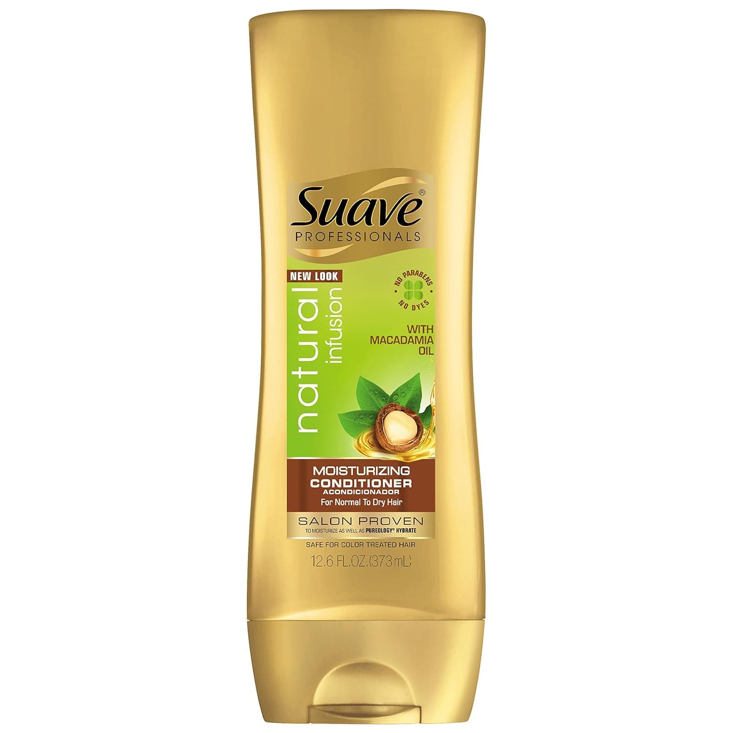 Suave Professionals Conditioner, Natural Infusion Macadamia 12.6 oz (Packaging may vary)