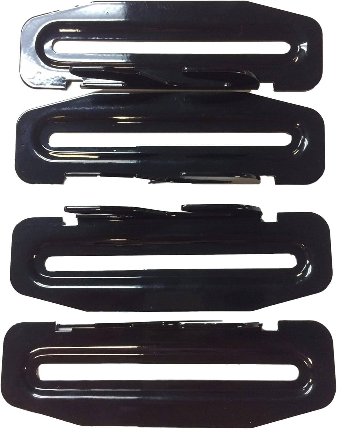 Headboard and Footboard Adapter Hardware for use of Hook-On Headboard+Footboard on a Bolt-On Frame. Hook Plate Conversion Kit #35. Pack of 4 incl. IMPROVED hardware.