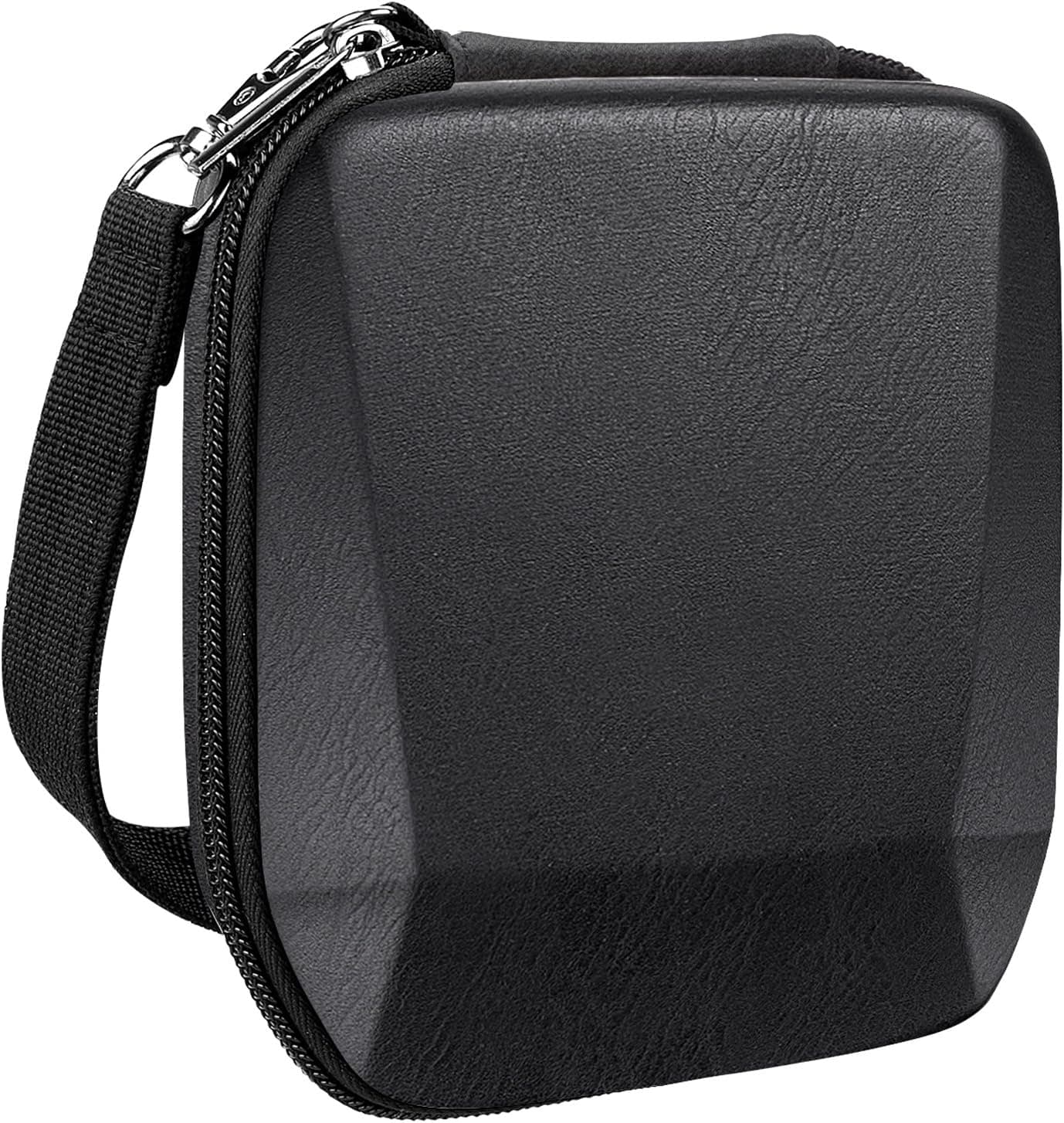 Fintie Protective Case for Fujifilm Instax SP-3 Mobile Printer - Shockproof Hard Shell Carrying Case with Inner Pocket/Removable Strap, Vintage Black