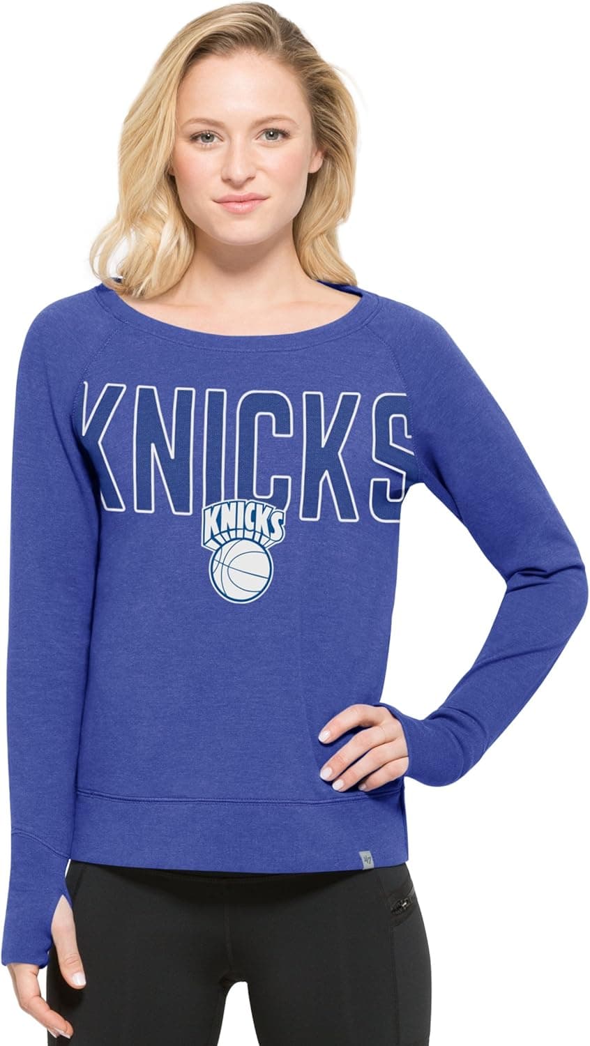 NHL Women's '47 React Raglan Long Sleeve Tee