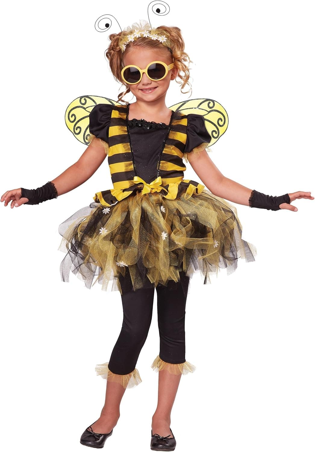 California Costumes Sunny Honey Bee Costume, One Color, 8-10