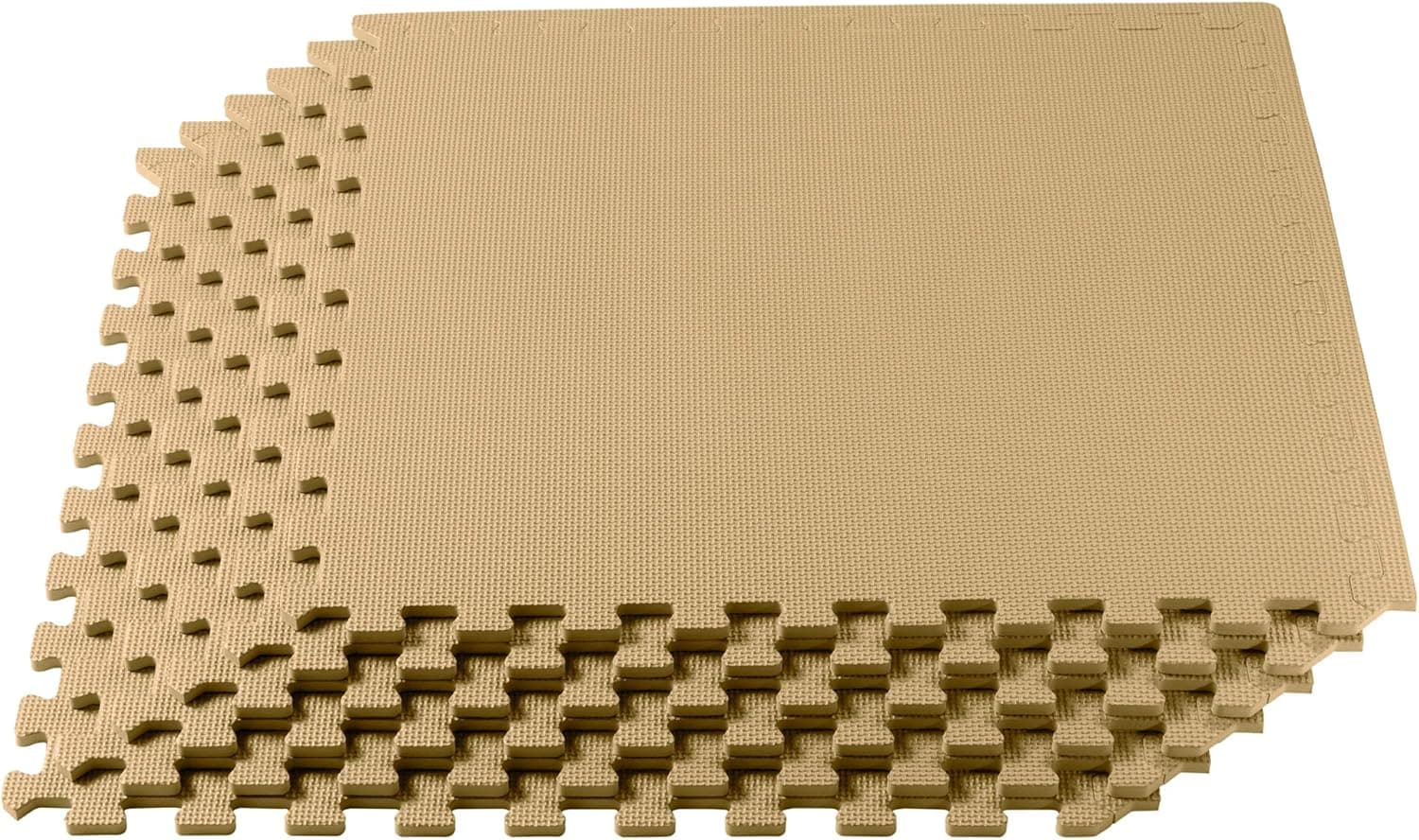 We Sell Mats 1/2 Inch Thickness Multipurpose EVA Foam Floor Tiles, Interlocking Floor Mat for Indoor Gym and Home Use