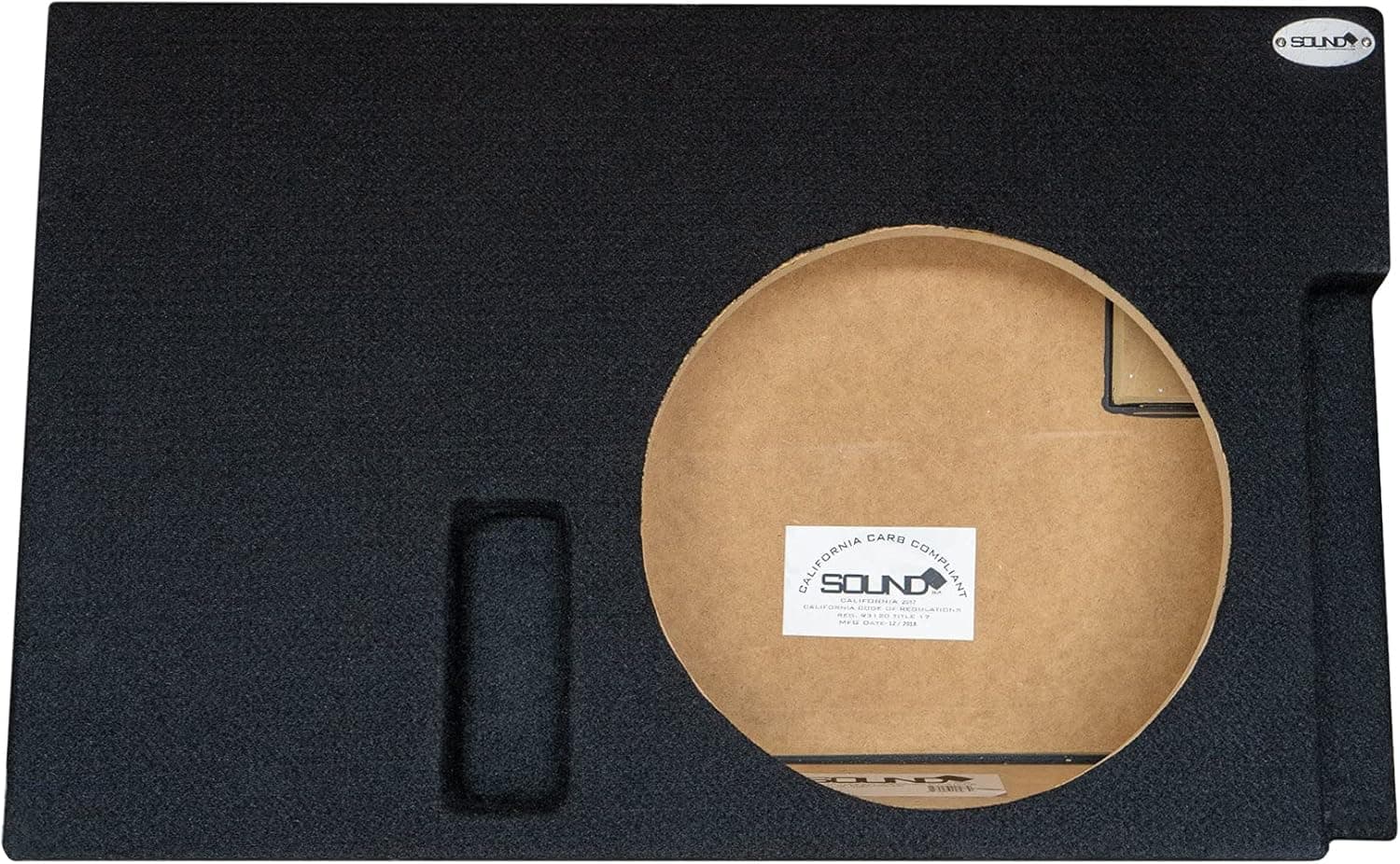 SoundBox Tundra CrewMax 2014-2017 Single 12" Subwoofer Enclosure Sub Box