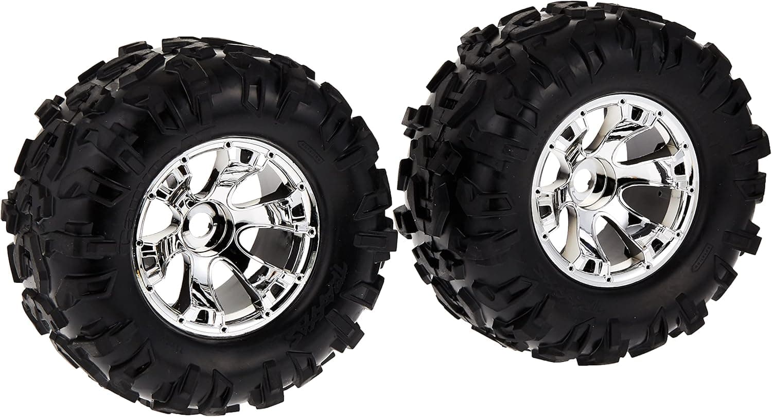 Traxxas 5673 Canyon at 3.8" Tires on Geode Wheels