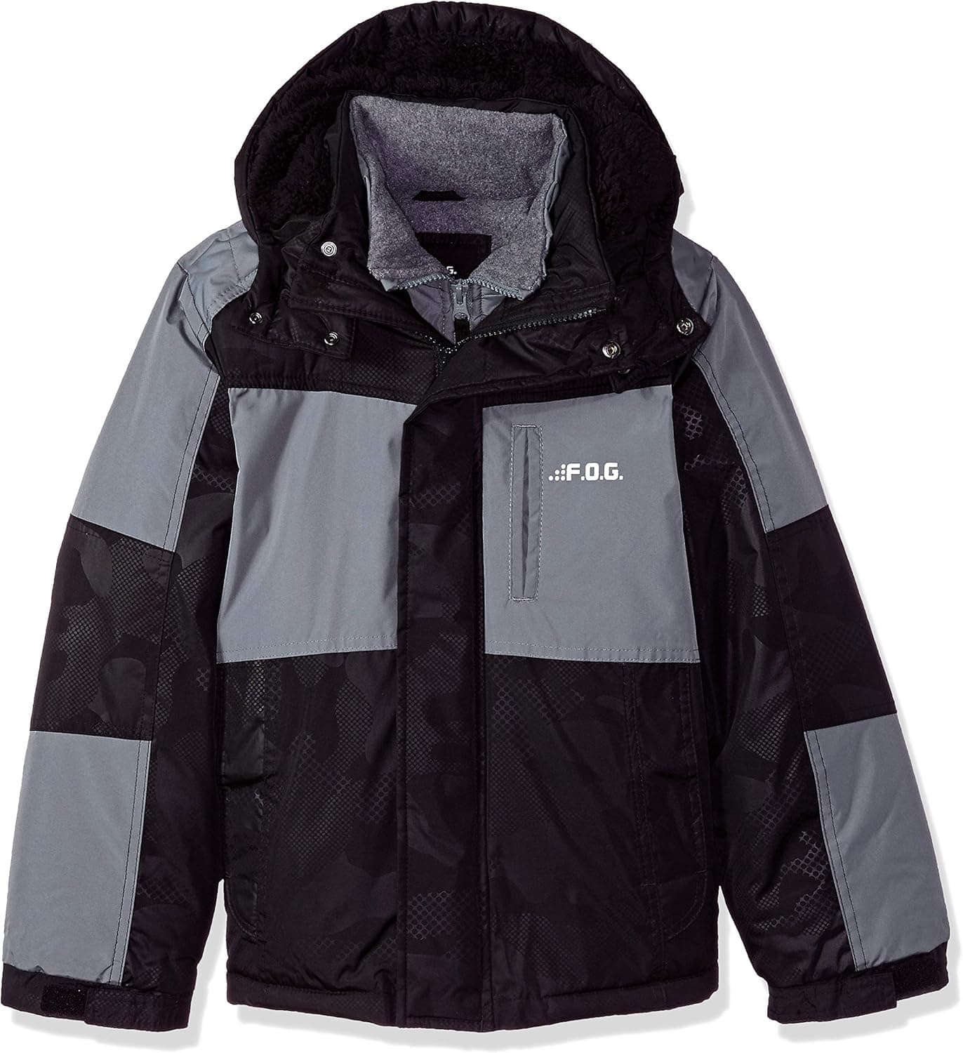 LONDON FOG Boys' Mid-Length Winter Coat Jacket