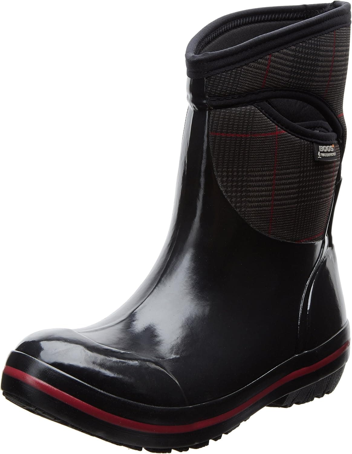 BOGS Women's Plimsoll Prince of Wales Mid-W
