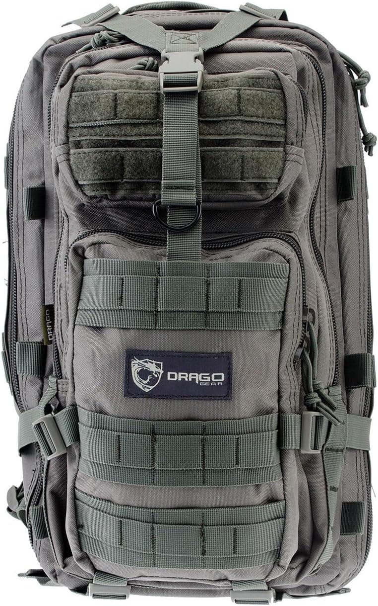 Drago Gear Tracker Backpack, Seal Gray