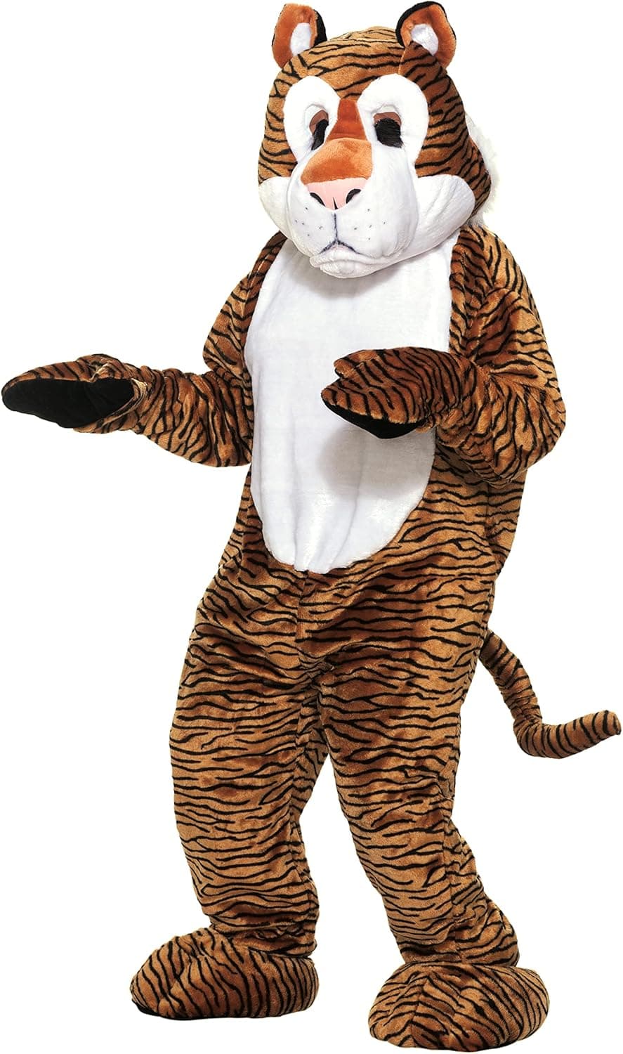 Forum Deluxe Plush Tiger Mascot Costume