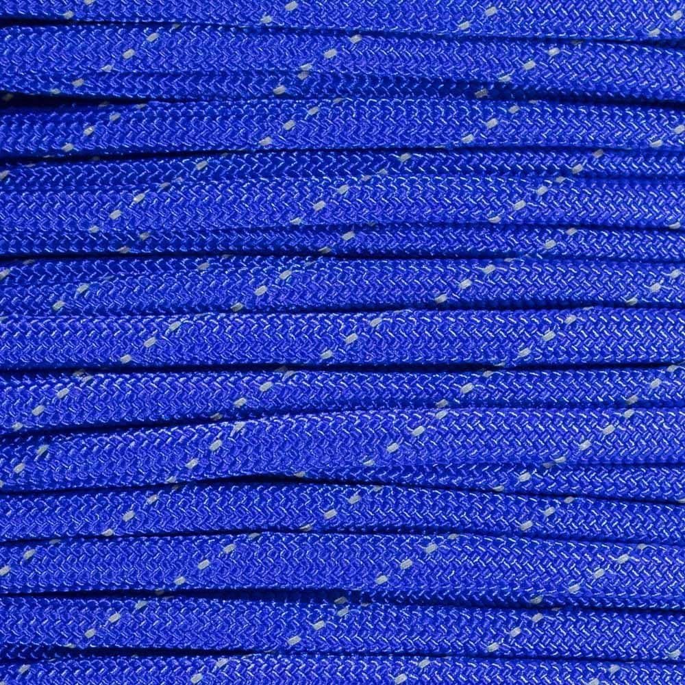 Paracord Planet Reflective Paracord Made of 100% Nylon with 7 Inner-Core Strands Available in 10, 25, 50, 100 Foot Lengths That is Made in The USA