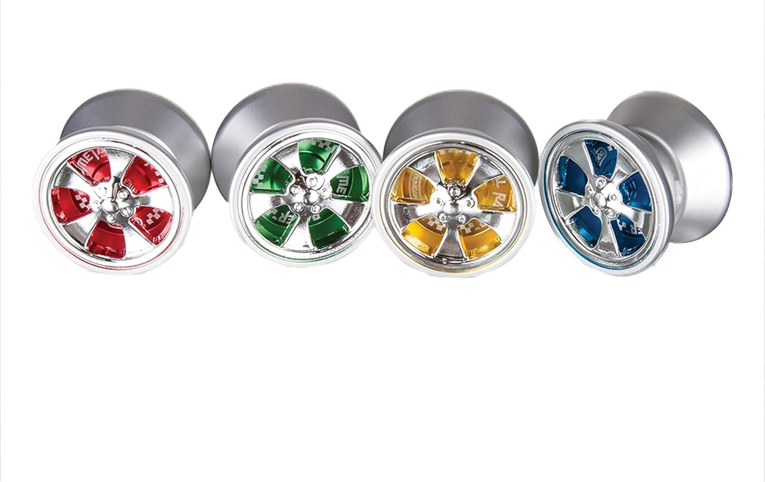 Duncan Toys Metal Racer Yo-Yo, Aluminum Advanced Level Yo-Yo with Racer Caps and SG Sticker Response, Mystery Color
