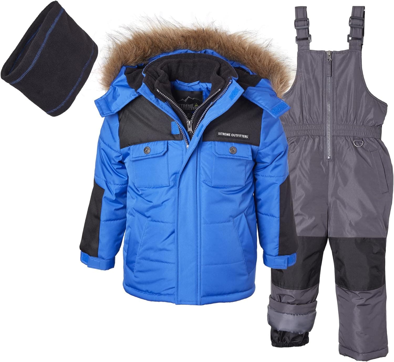 iXtreme Baby Boys' Snowsuit - 2 Piece Insulated Ski Jacket and Snow Bib (Toddler)