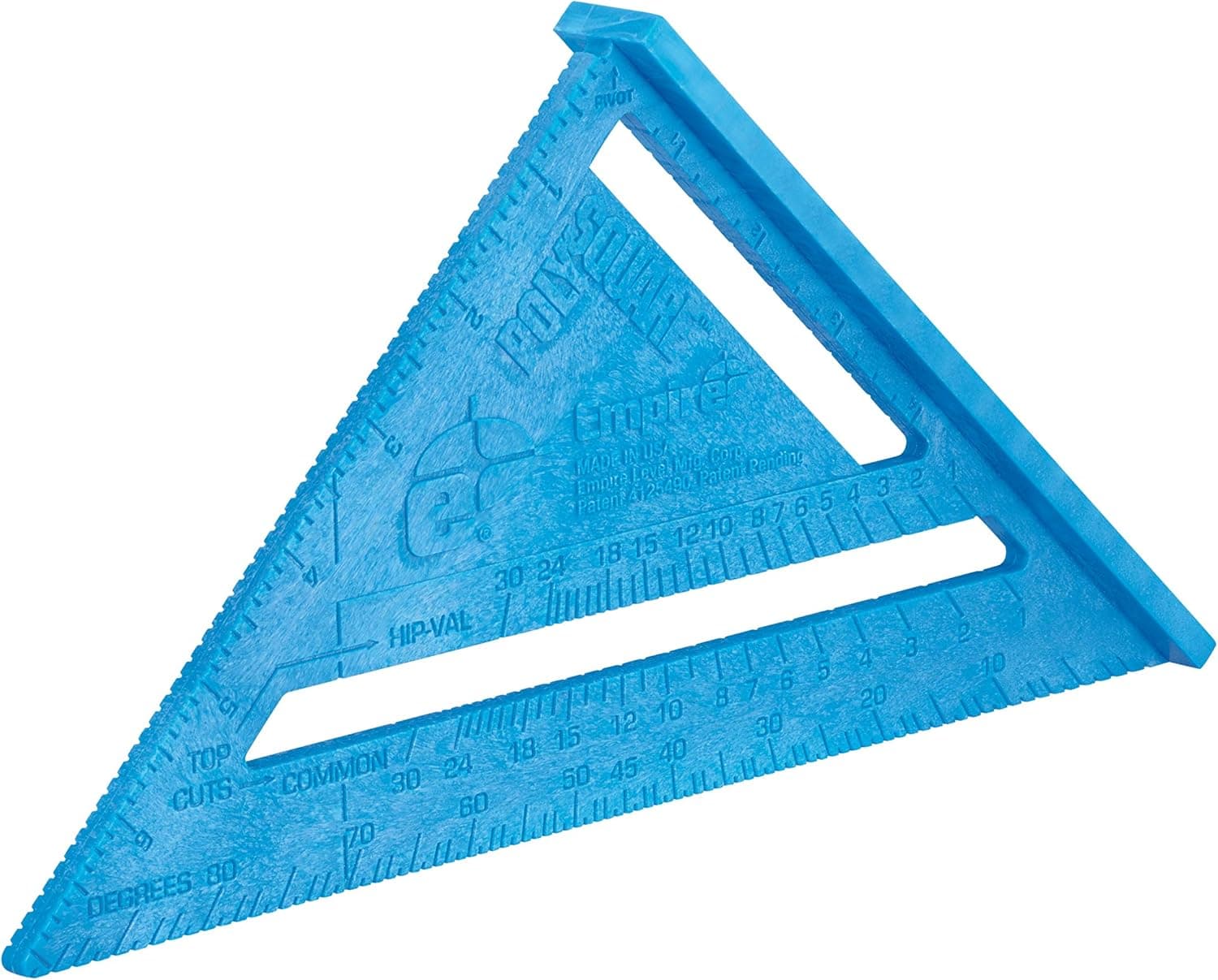 Empire Level 296 7-Inch POLYSQUARETM - Rafter Square in Displayer