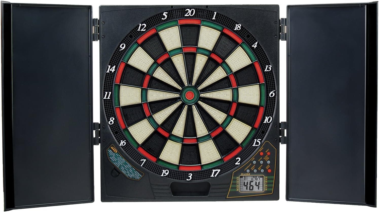 Halex Apollo Electronic Dartboard with Cabinet