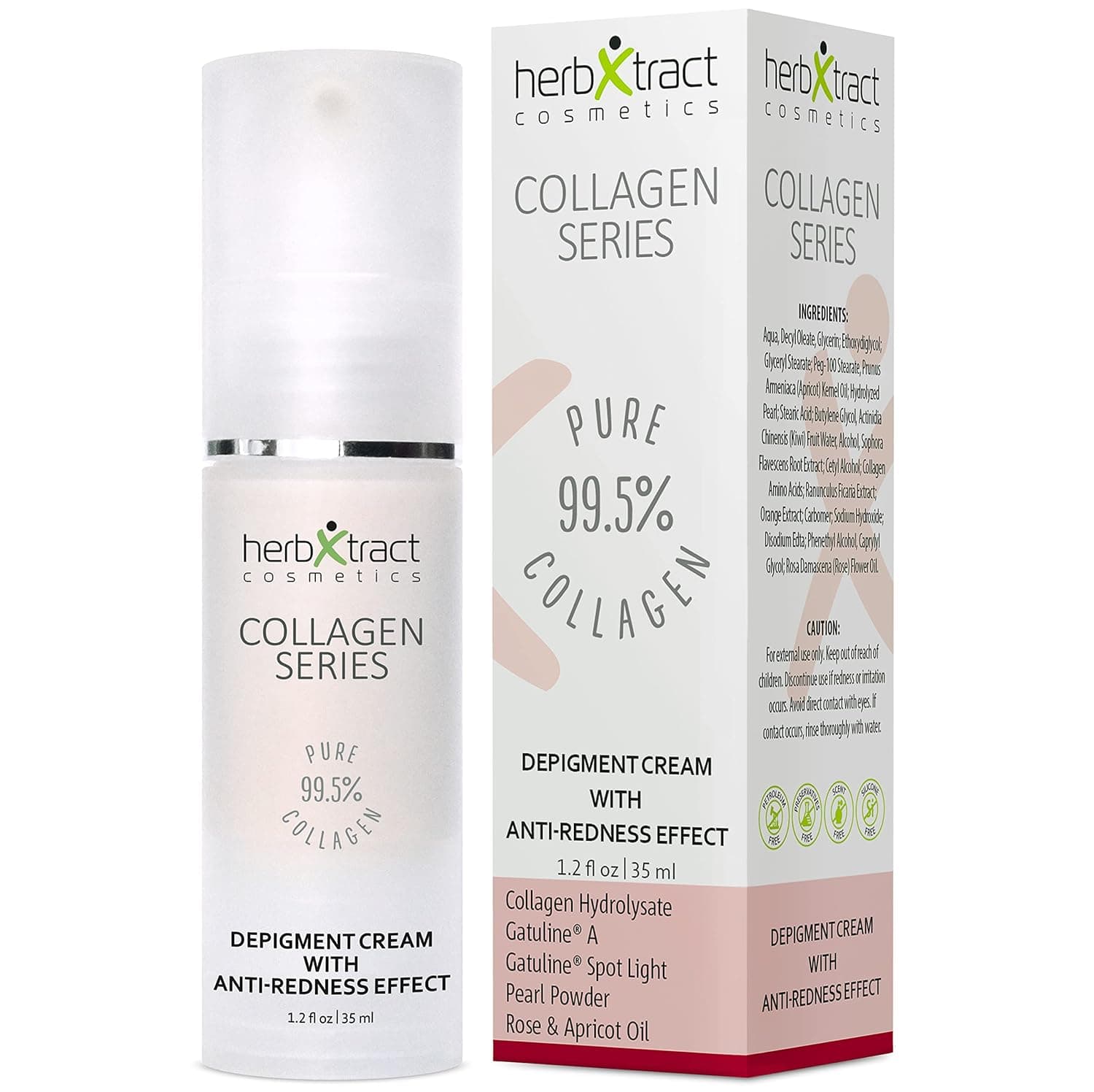 Dark Spot Remover for Face & Rosacea Treatment for Face | Dark Spot Corrector & Redness Relief for Face Cream with Stearic Acid, Proprietary Ingredients, Extracts and Essential Oils 1.2 Fl Oz by HerbXtract