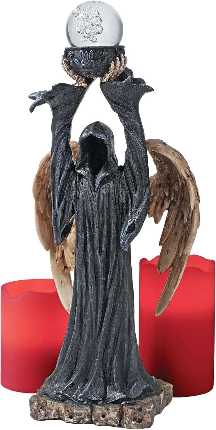 Design Toscano The Grim Reaper and the Orb of Death Statue