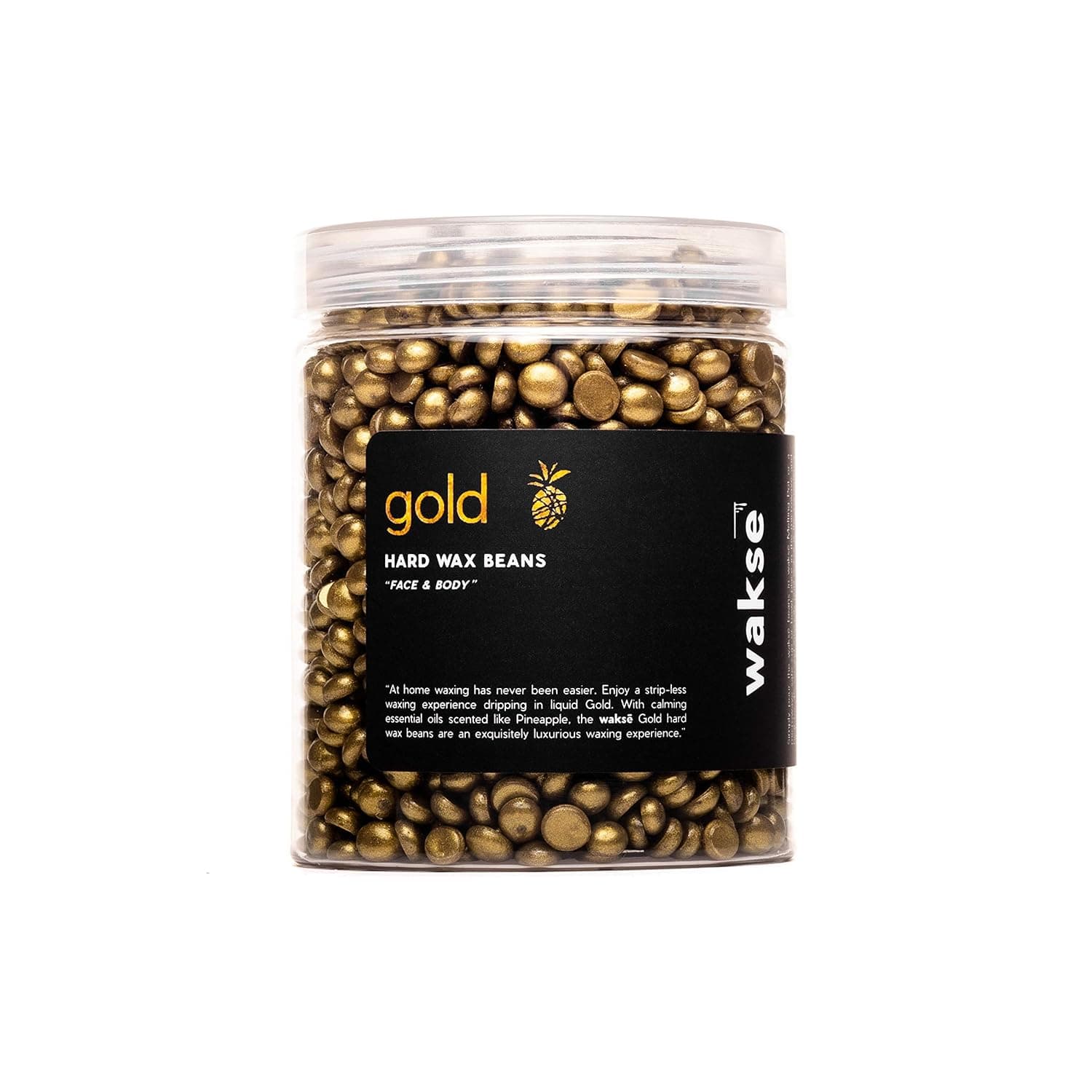 wakse Mini Gold Hard Wax Beans (4.8 Oz)