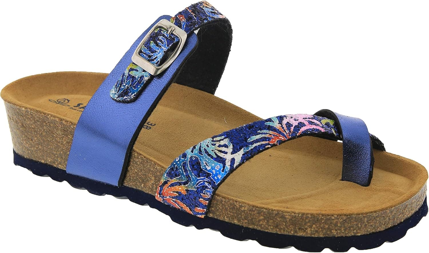 Sanosan Women's Reese Sandals in Multi Glitter - Comfort Plus