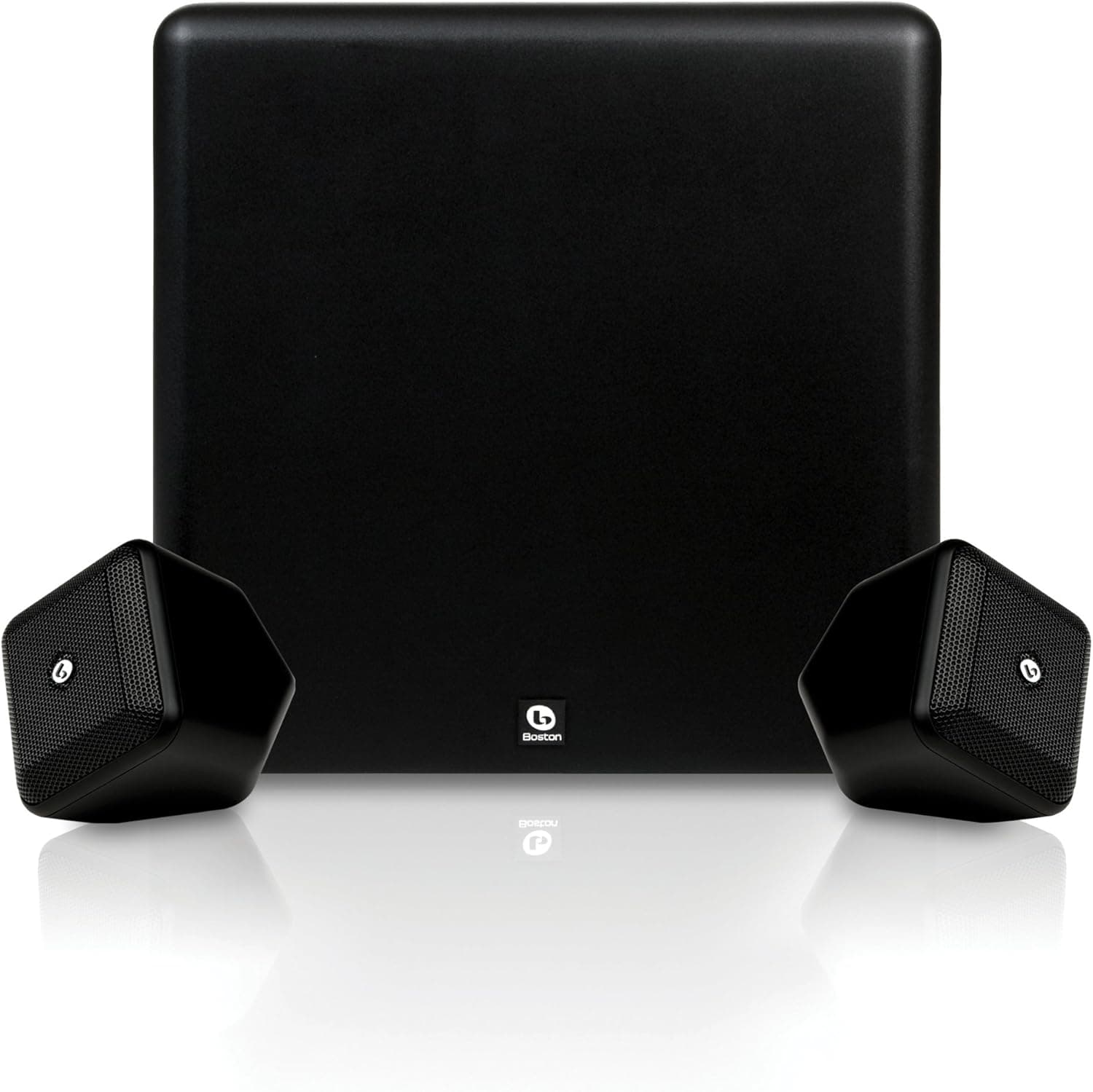 Boston Acoustics Soundware XS 2.1 Home Stereo Speaker System (Black)