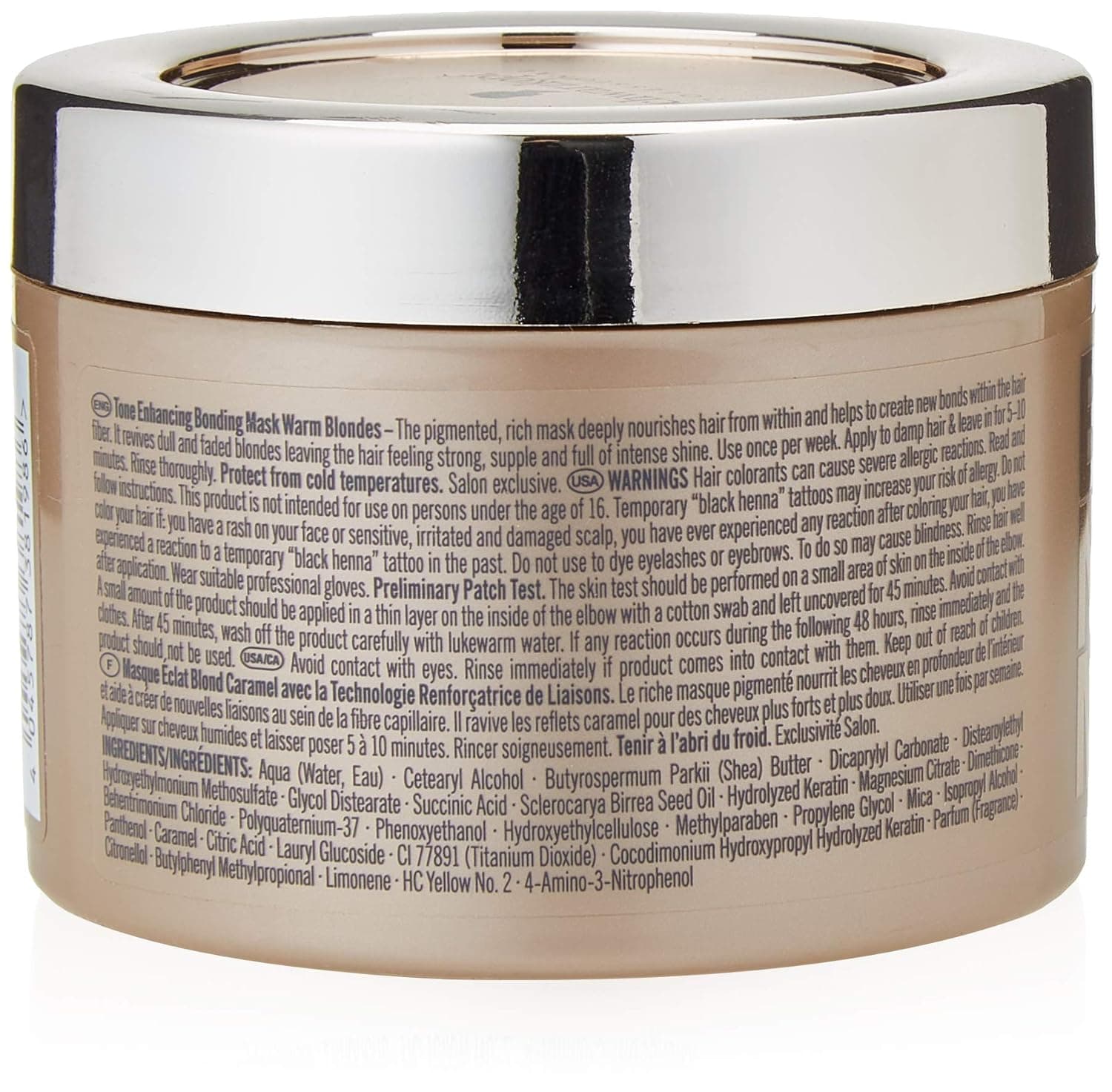 BLONDME Tone Enhancing Bonding Mask for Warm Blondes, 6.76-Ounce