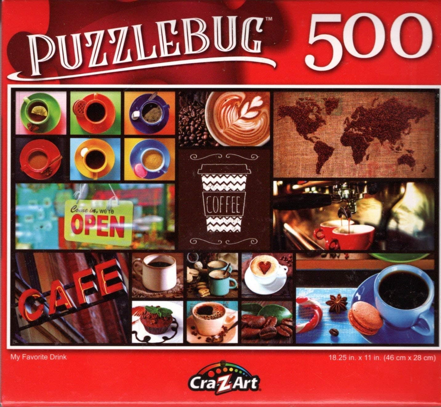 My Favorite Drink - 500 Pieces Jigsaw Puzzle