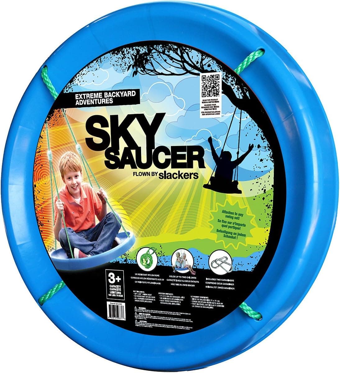 Slackers Sky Saucer Backyard Children's Swing