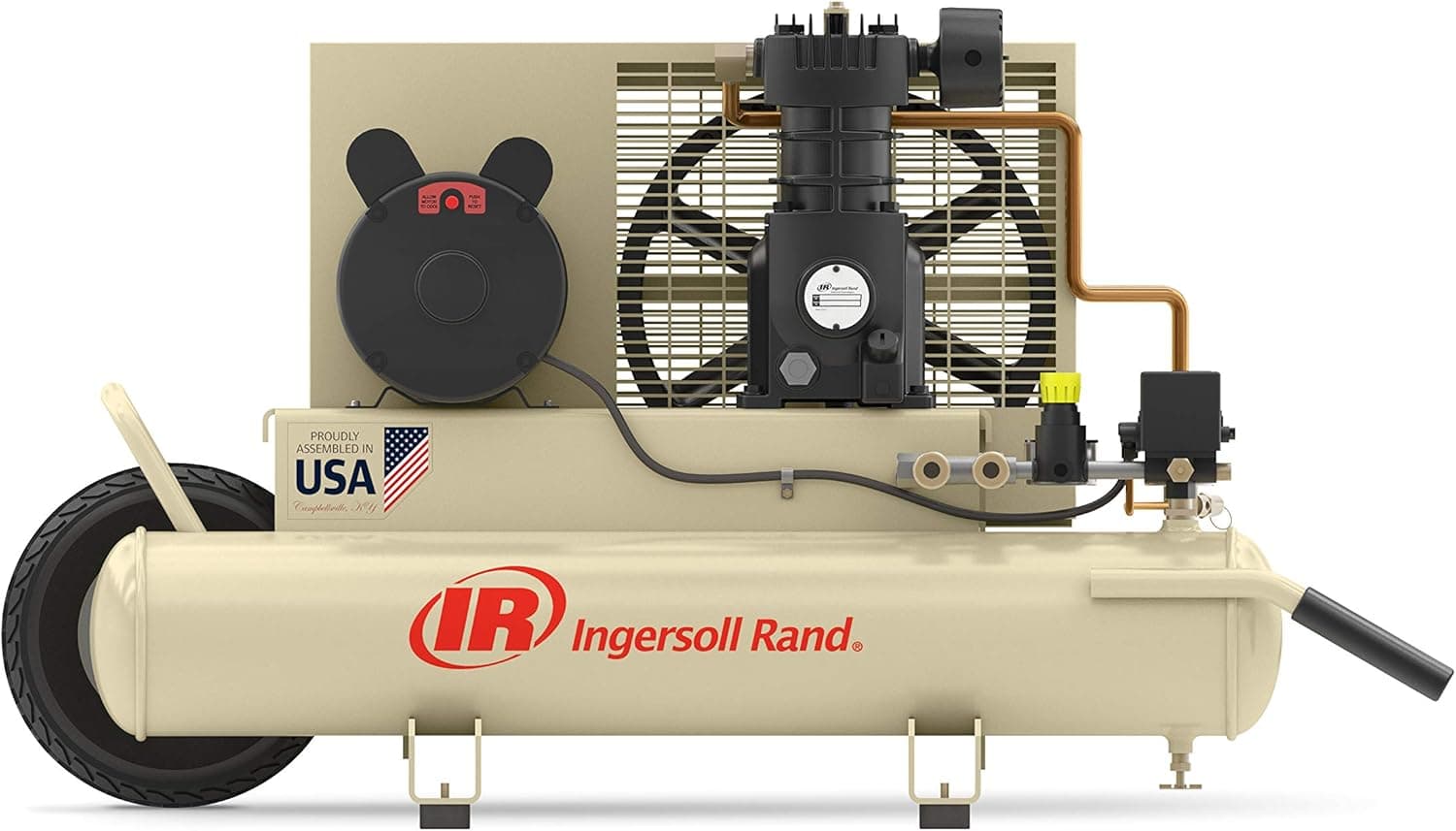 SS3J2-WB 2hp 8 gal Single-Stage Compressor (115/1)