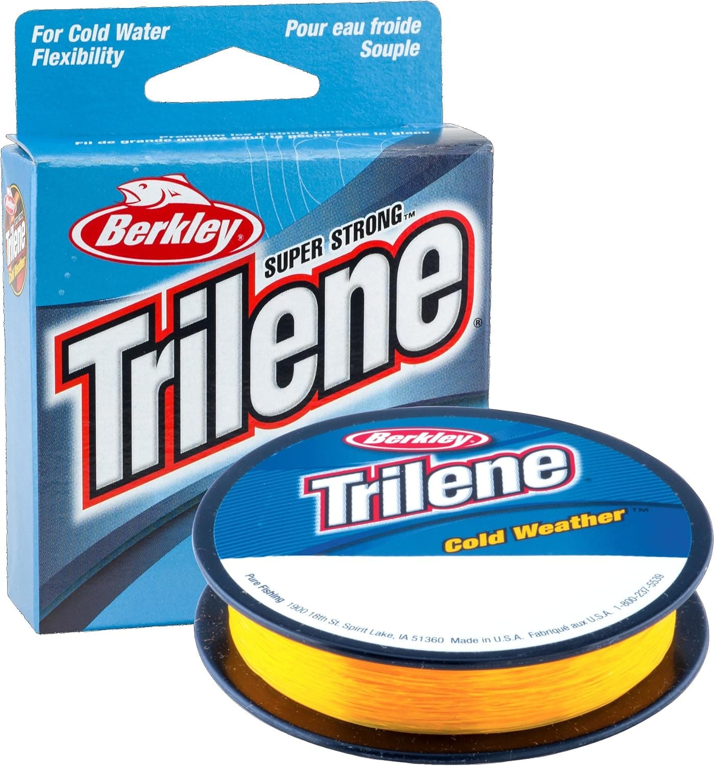 Berkley CWPS2-KG Trilene Cold Weather Fishing Line, 110 Yards