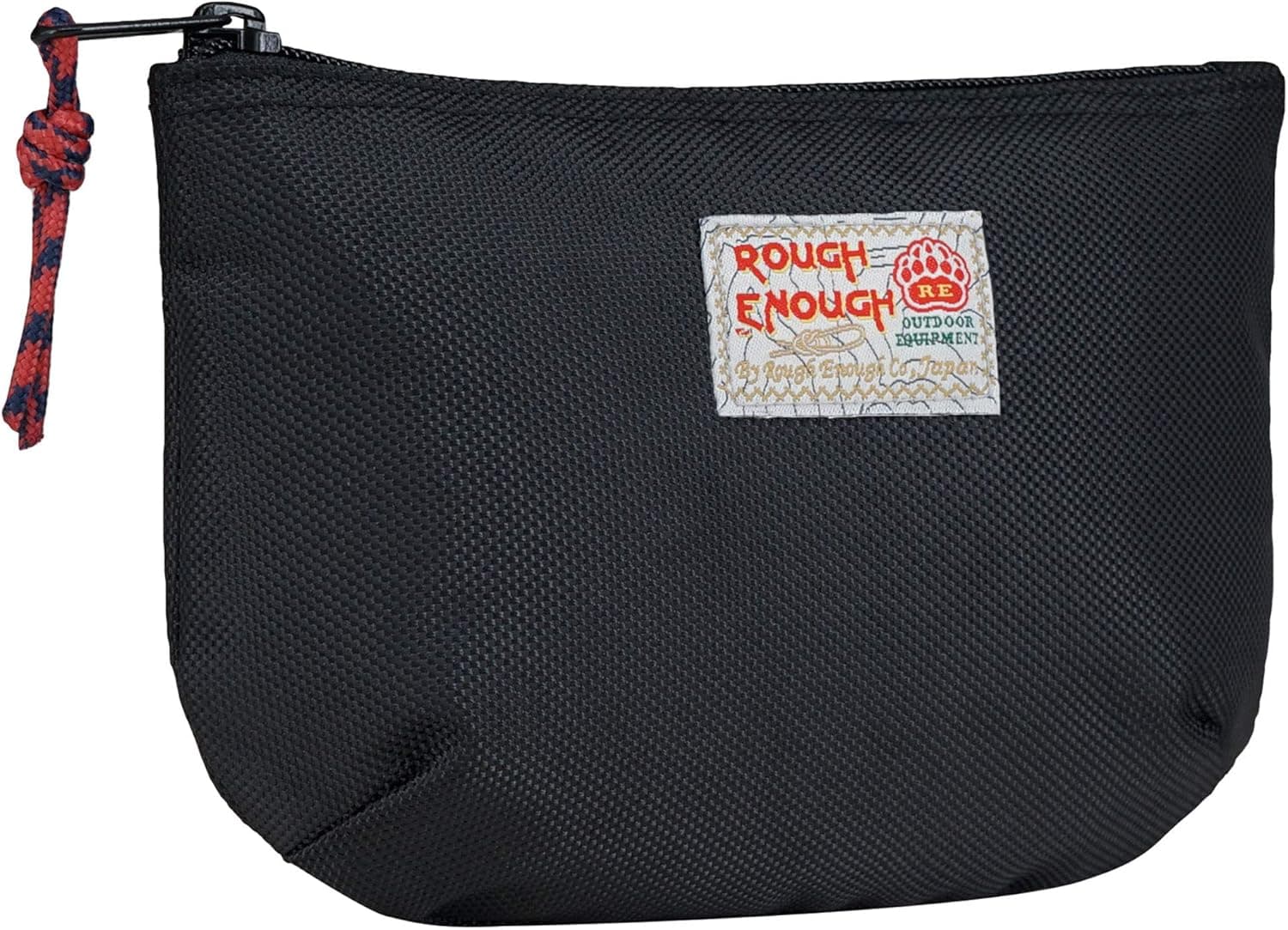 Rough Enough Small Travel Cable Organizer Bag with Zipper for Electronics Accessories Travel Essential