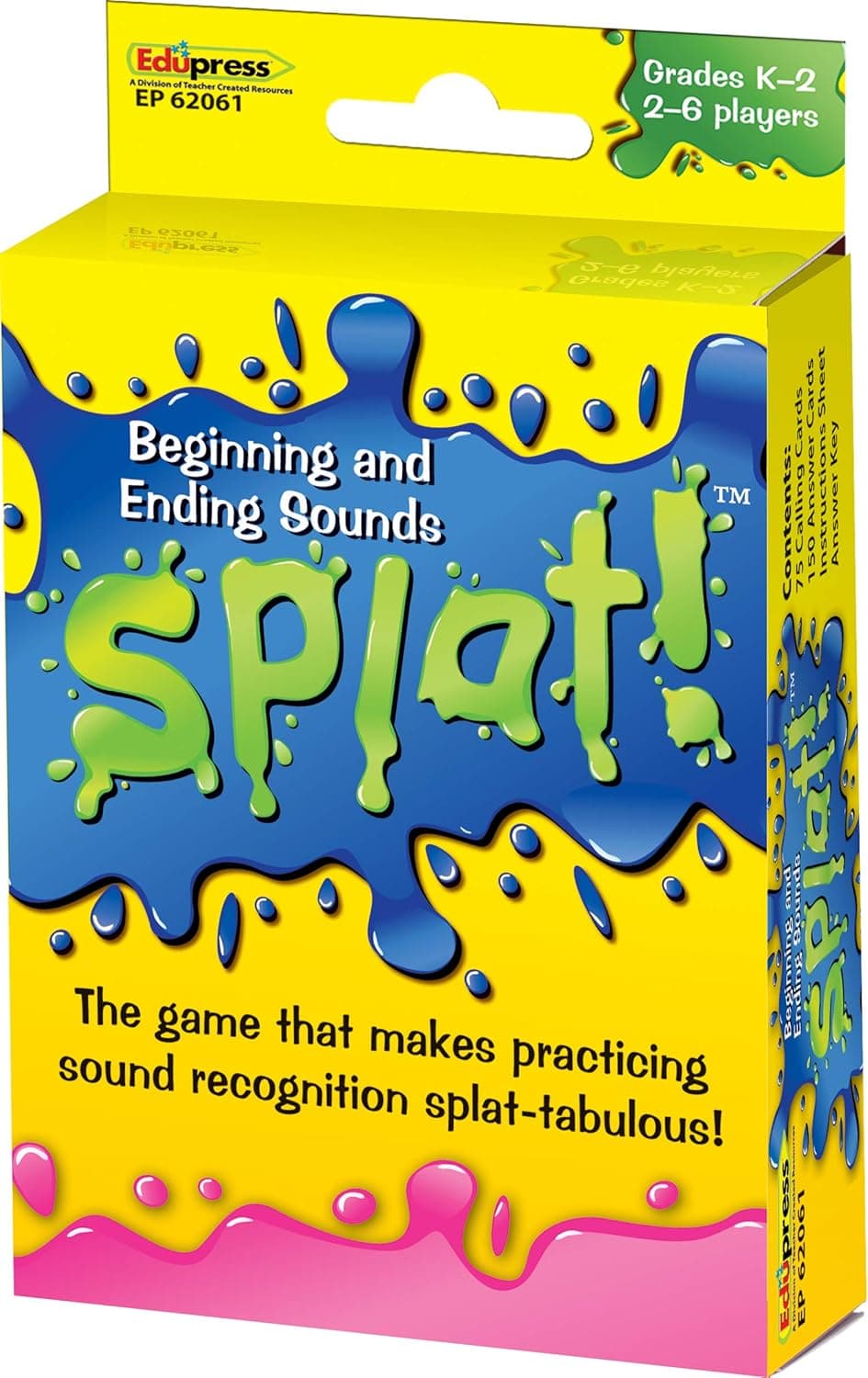 Beginning and Ending Sounds Splat™ Game Grades K-3 (EP62061)