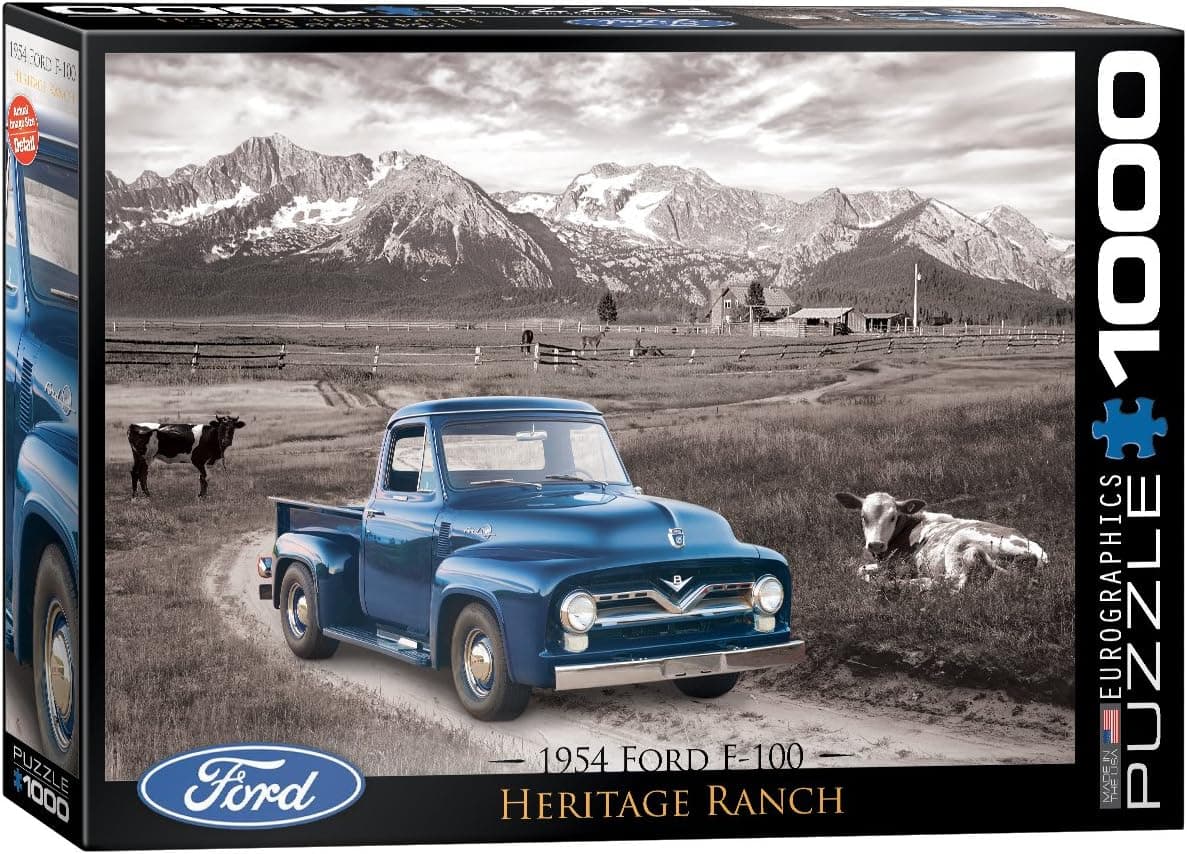 EuroGraphics 1954 Ford F-100 Puzzle (1000-Piece)