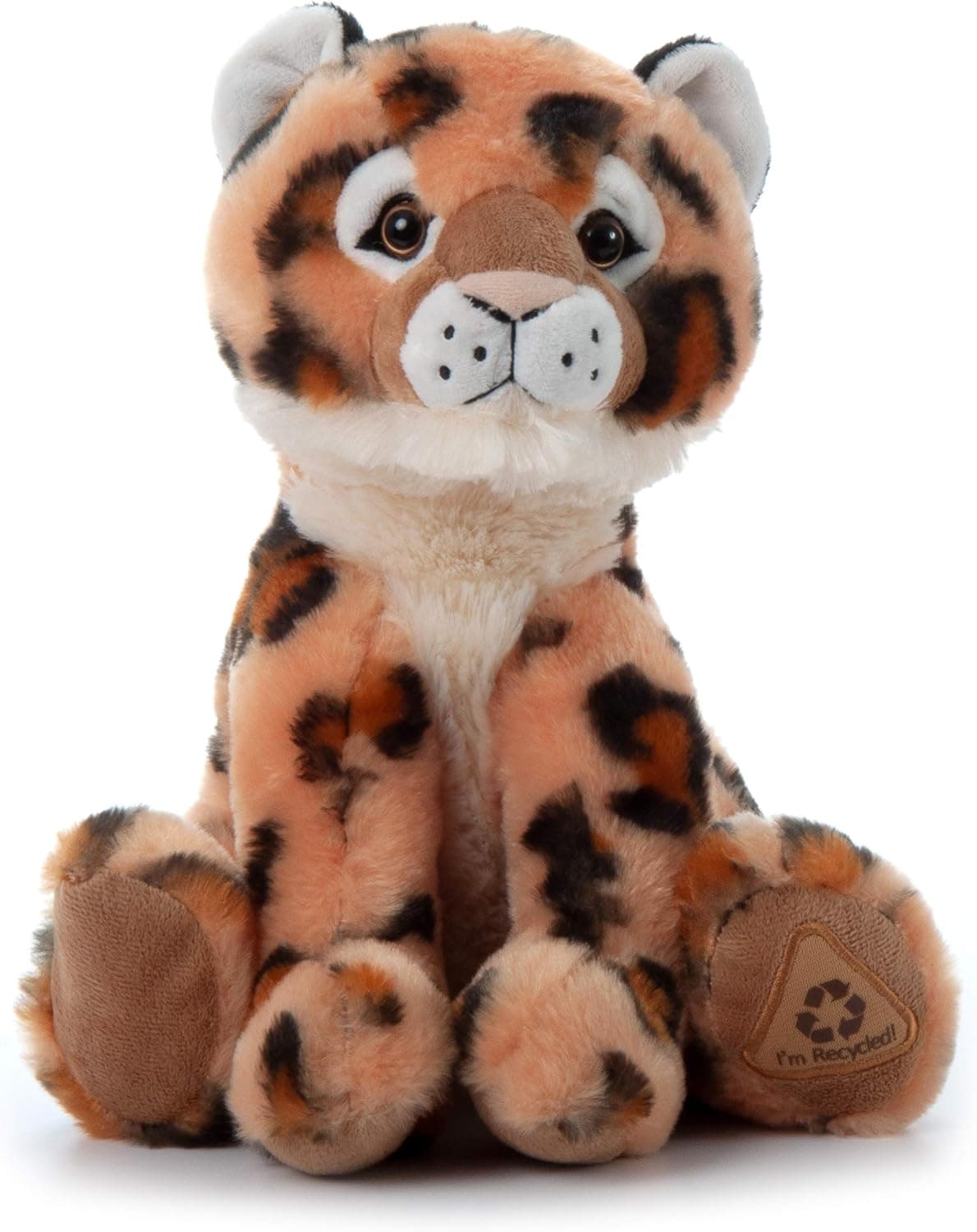 The Petting Zoo Jaguar Stuffed Animal, Gifts for Kids, Wild Onez Zoo Animals, Jaguar Plush Toy 12 inches