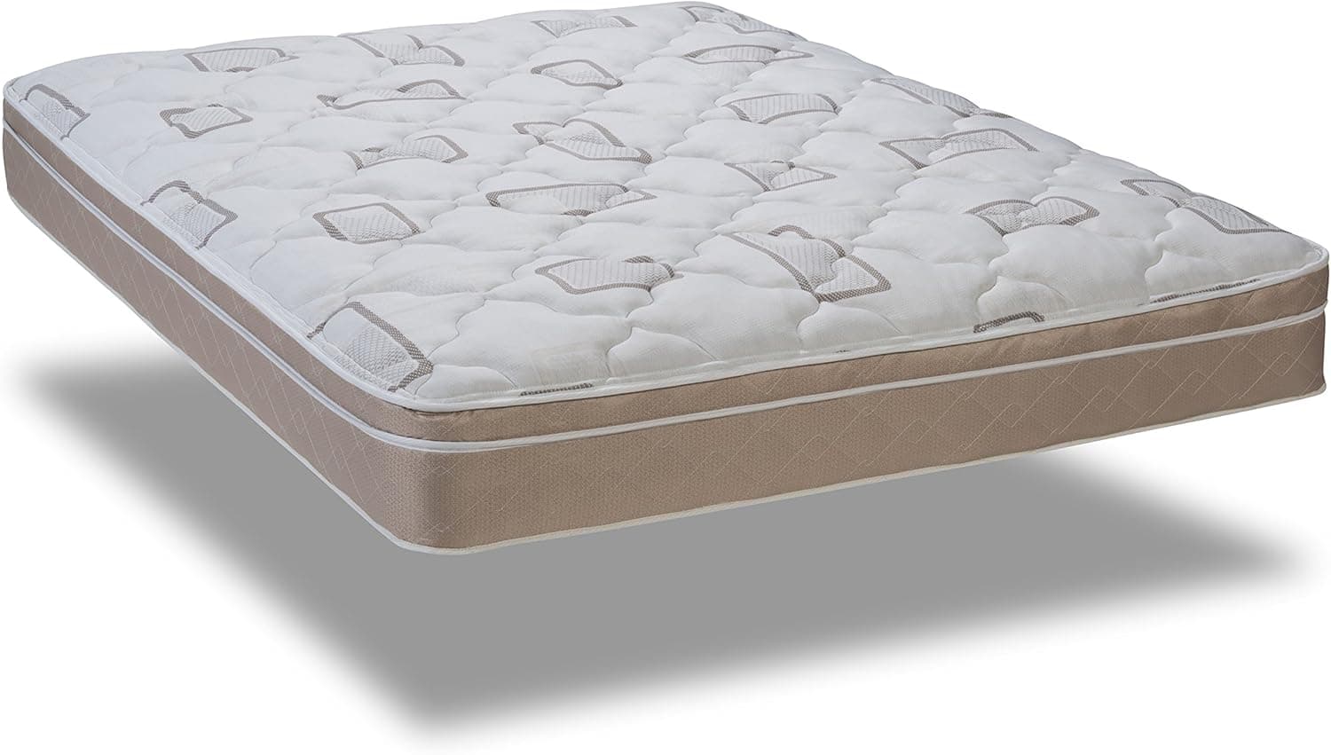 Wolf 9-Inch Endura Rest Pillow Top Inner Spring Mattress, Twin