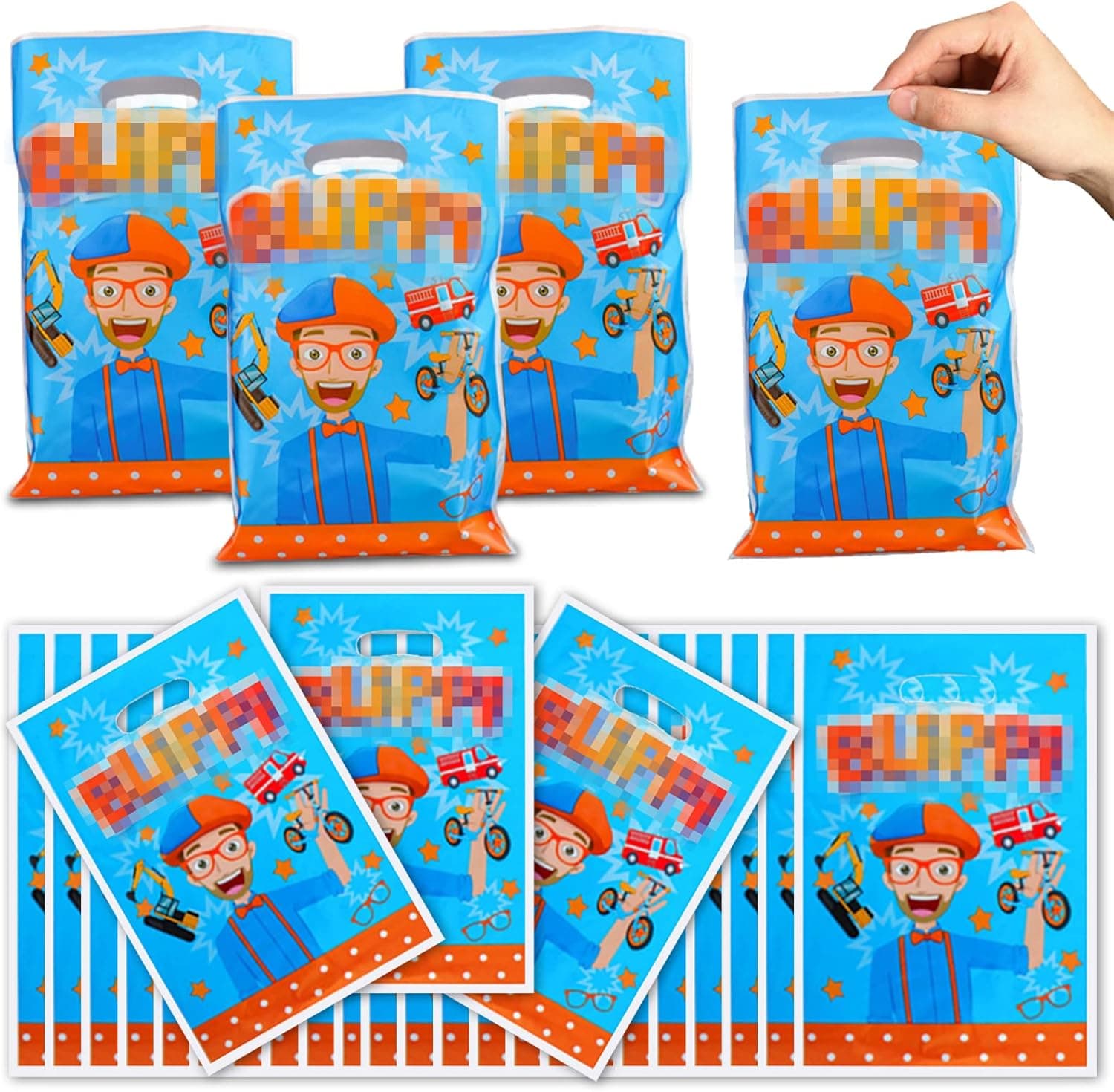 30PCS Party Favors for Bags Kids Goodie Bags Birthday Gift Bags for Kids Party Favors Loot Bags for Kids Birthday Treat Bags with Handles
